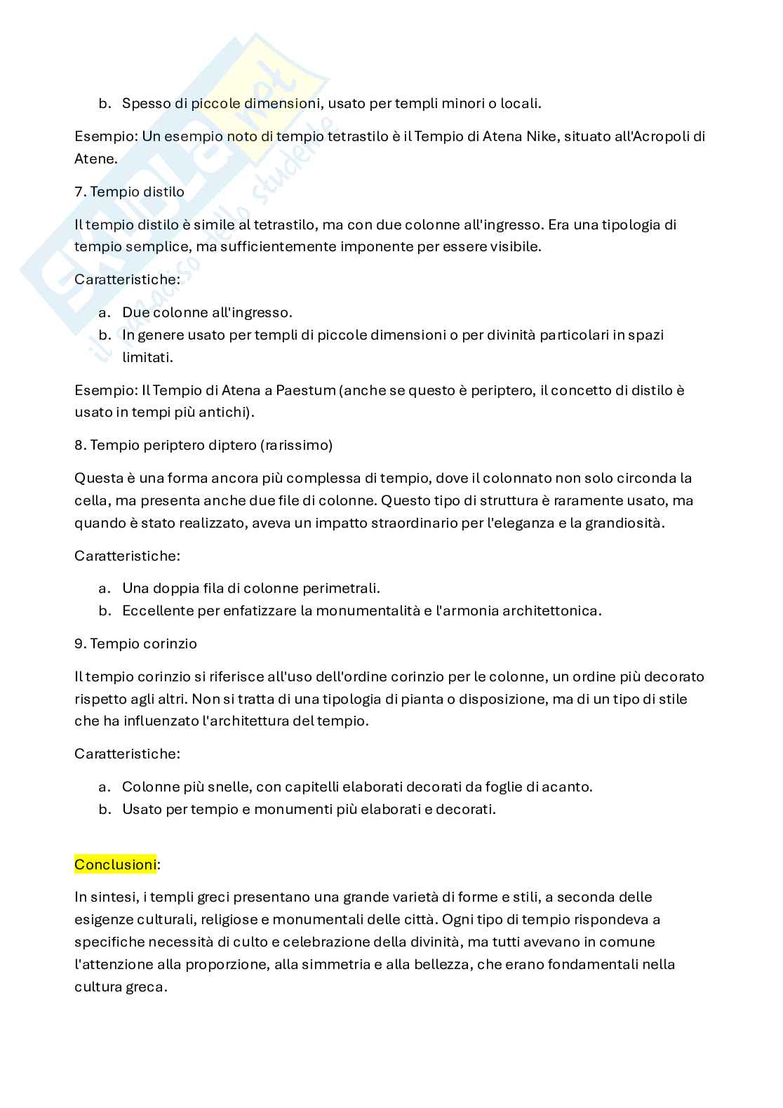 Storia dell'architettura 2 - Architettura greca Pag. 16