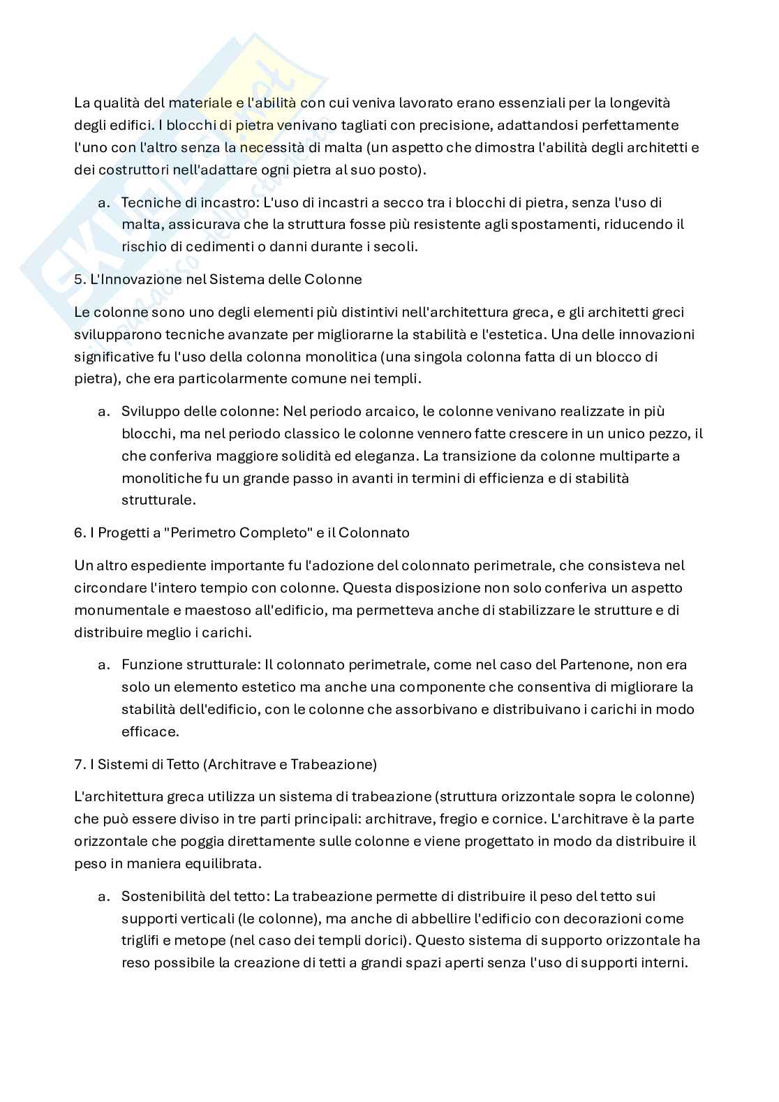 Storia dell'architettura 2 - Architettura greca Pag. 21