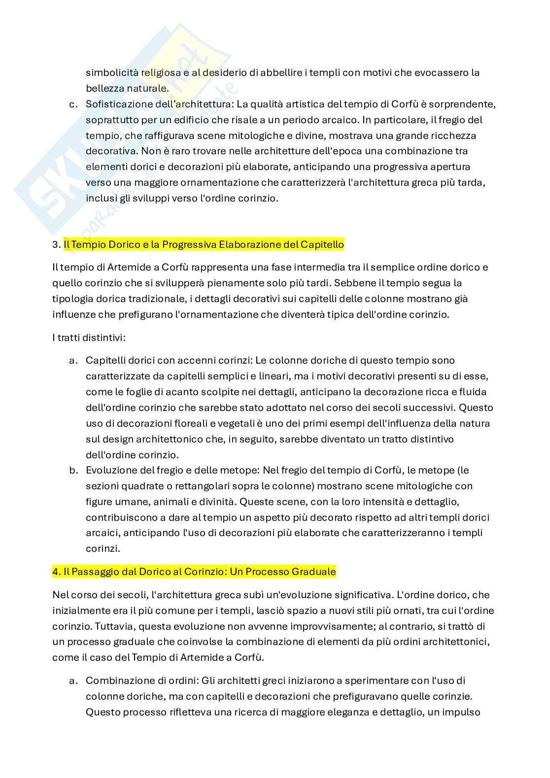 Storia dell'architettura 2 - Architettura greca Pag. 26