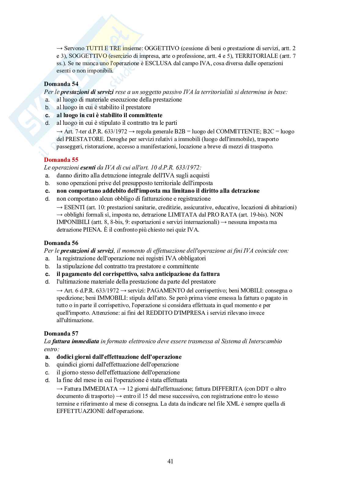 Concorso Agenzia Entrate 2026 Funzionari – tutte le materie + 150 quiz commentati Pag. 41