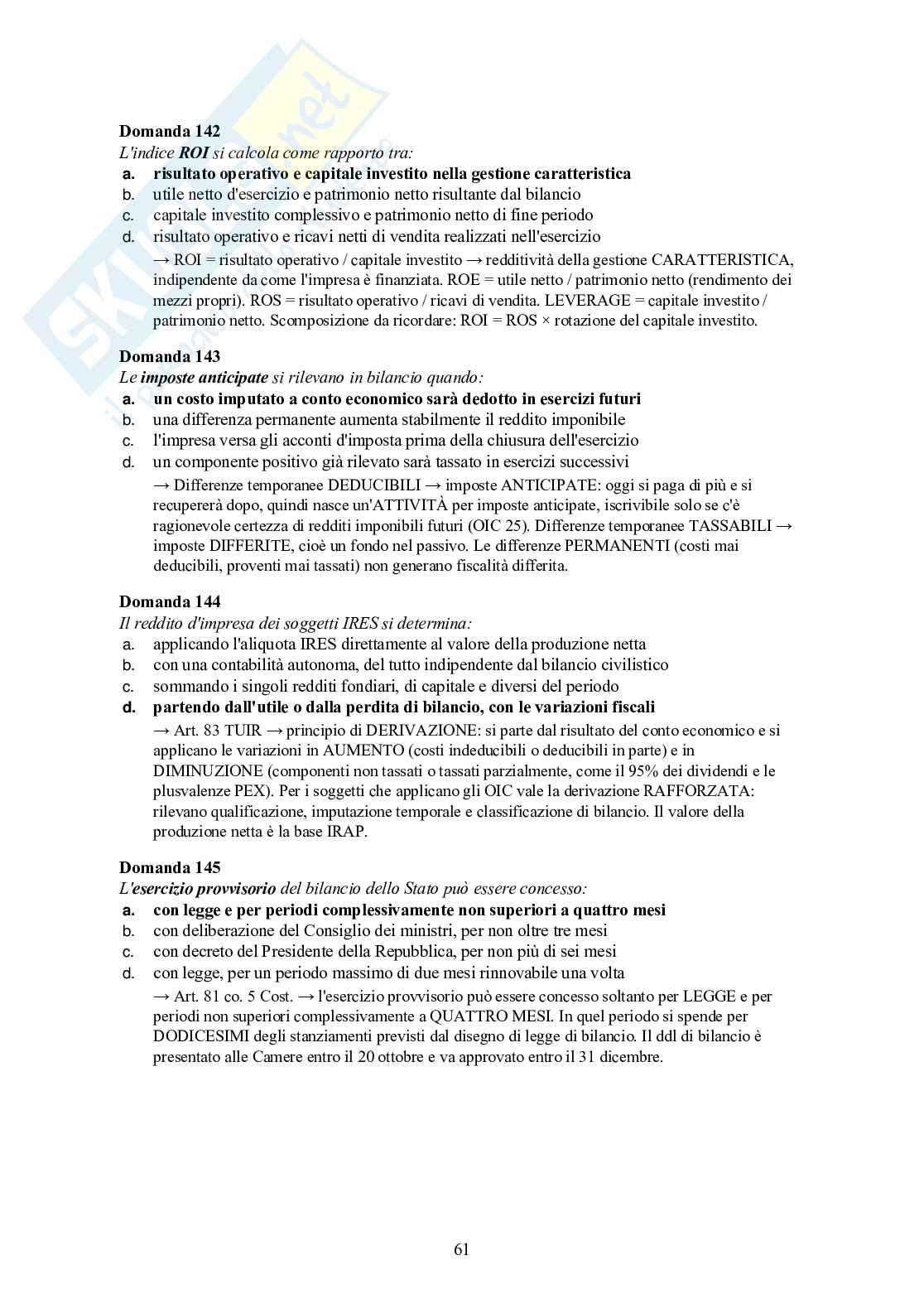 Concorso Agenzia Entrate 2026 Funzionari – tutte le materie + 150 quiz commentati Pag. 61