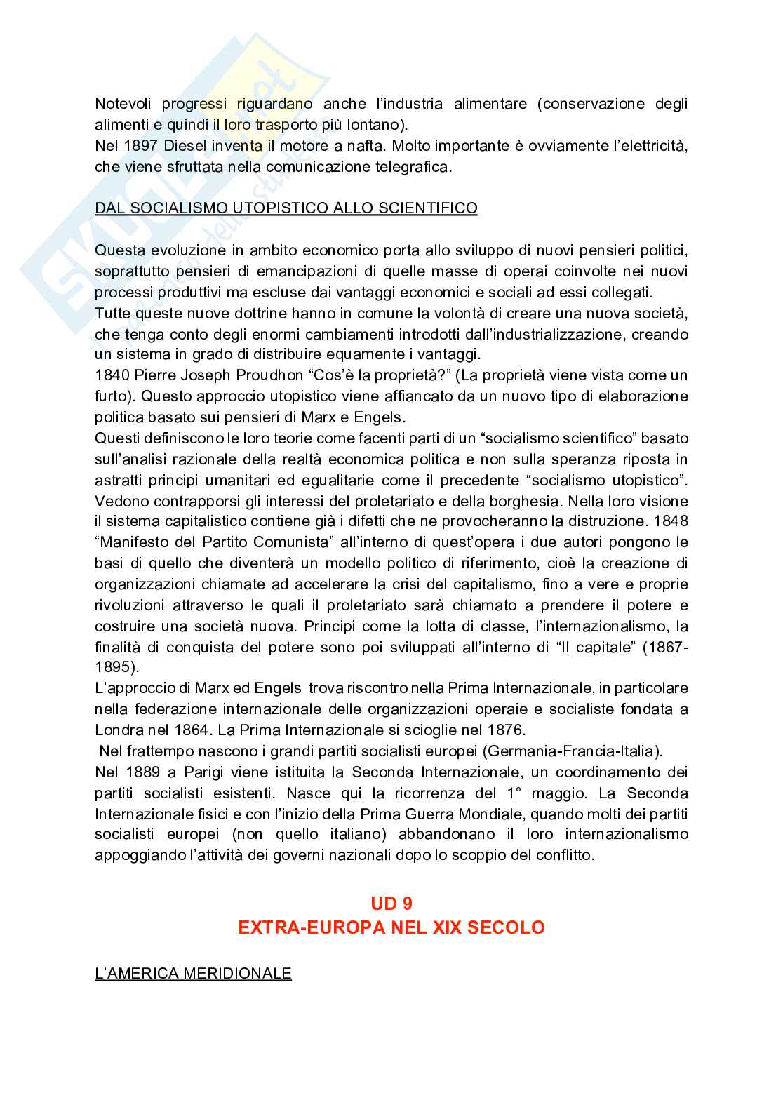 Appunti storia contemporanea Pag. 21