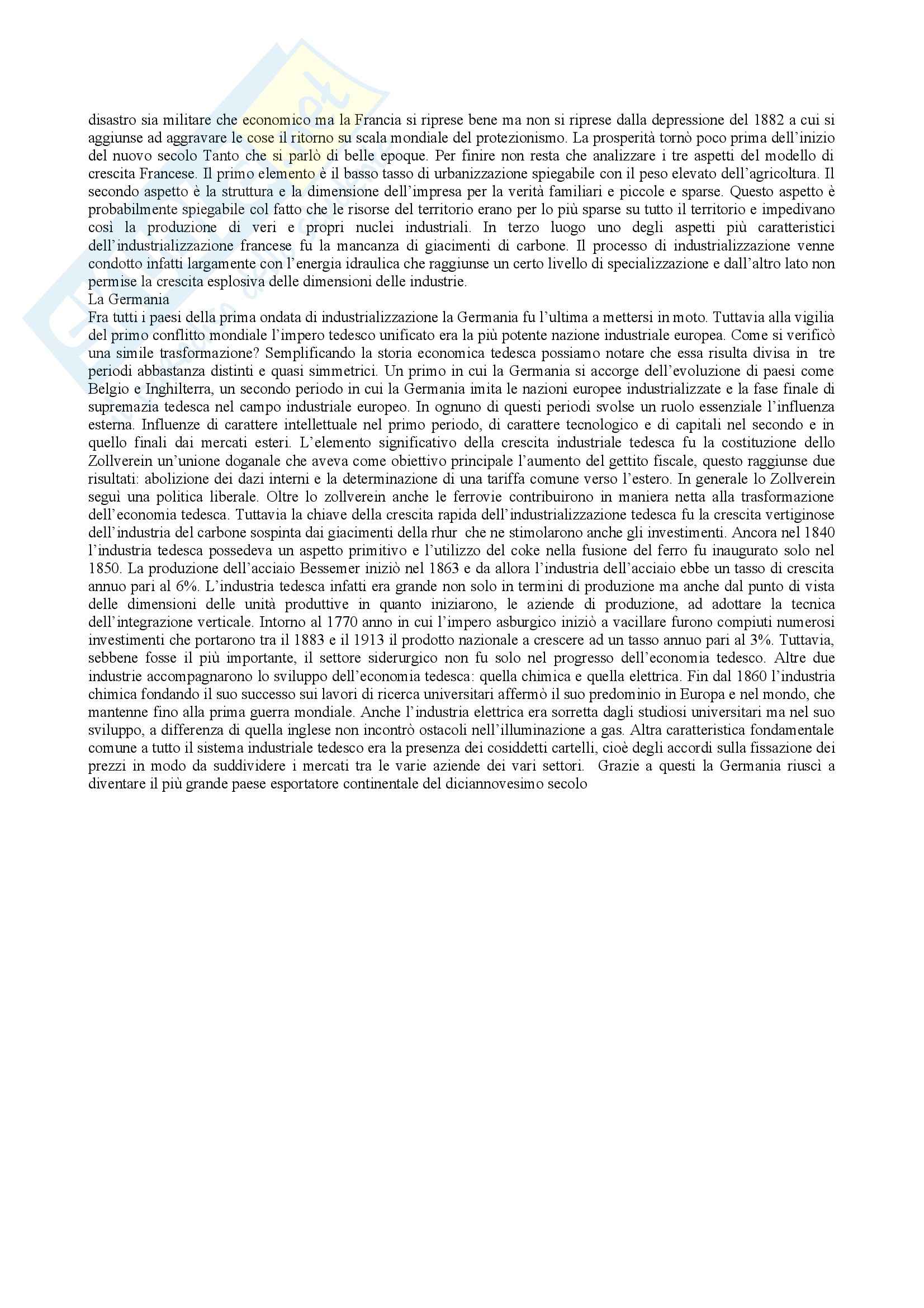 Economia del commercio internazionale - storia economica Pag. 16