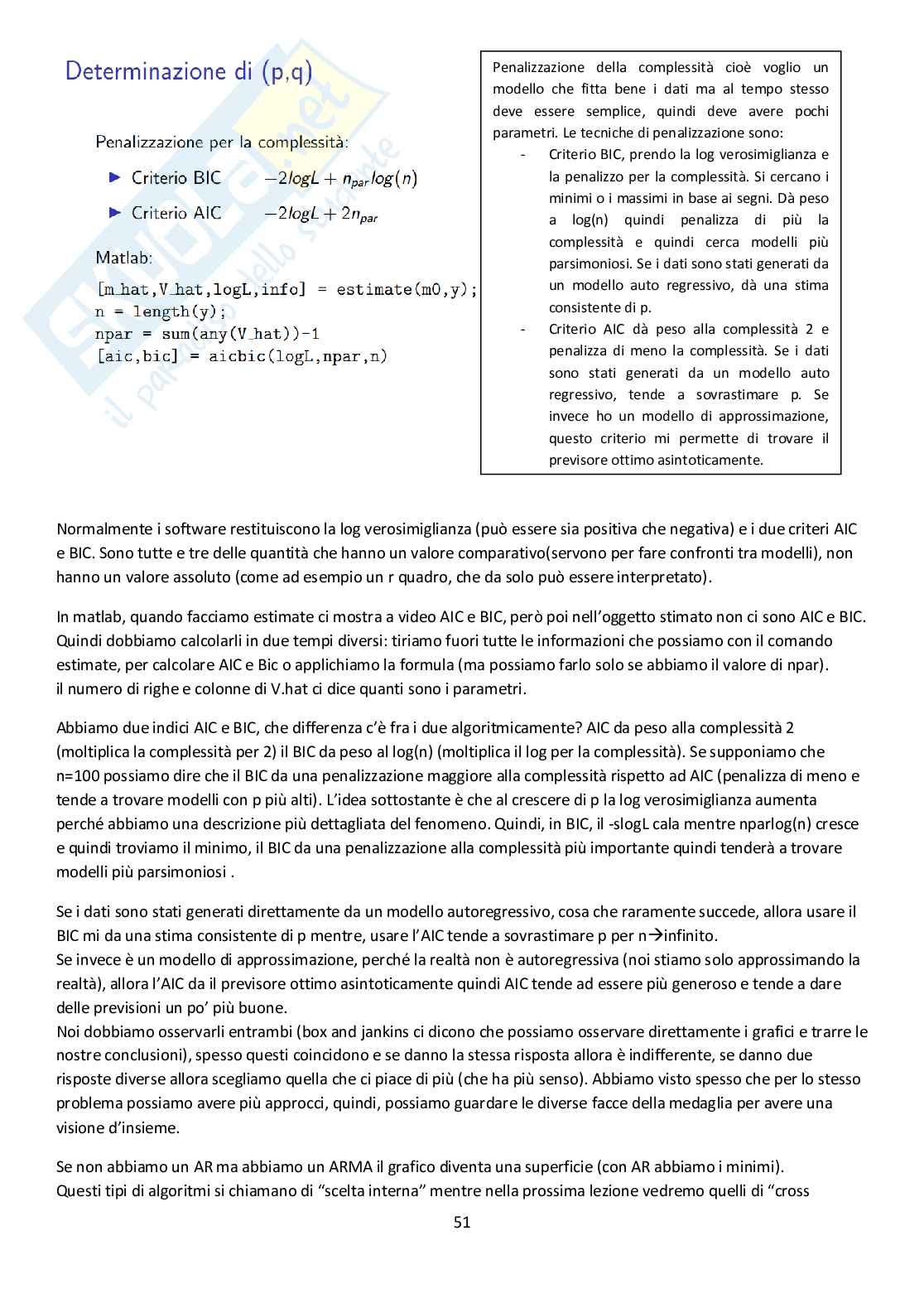 Appunti di teoria di Statistica II Pag. 51