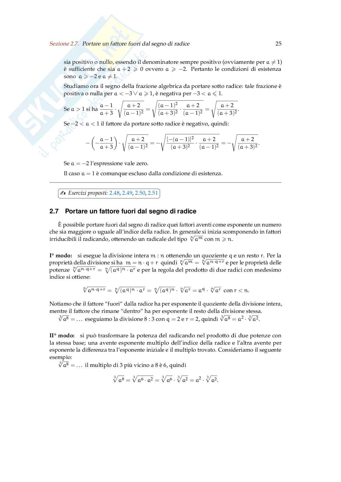 Matematica C3 Algebra 2 - 4a edizione (ebook) Pag. 36