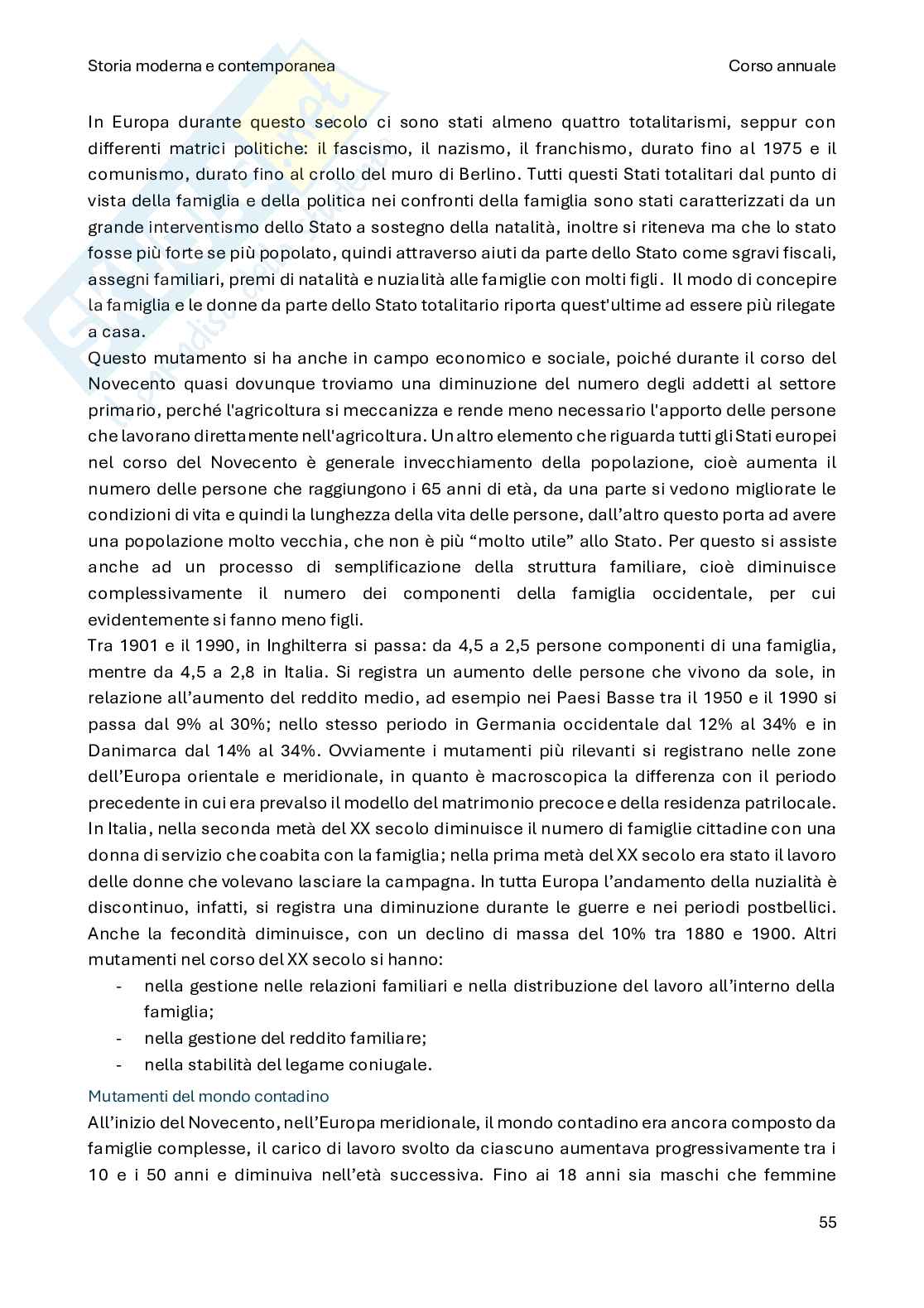 Appunti lezione primo semestre Storia moderna e contemporanea Pag. 56