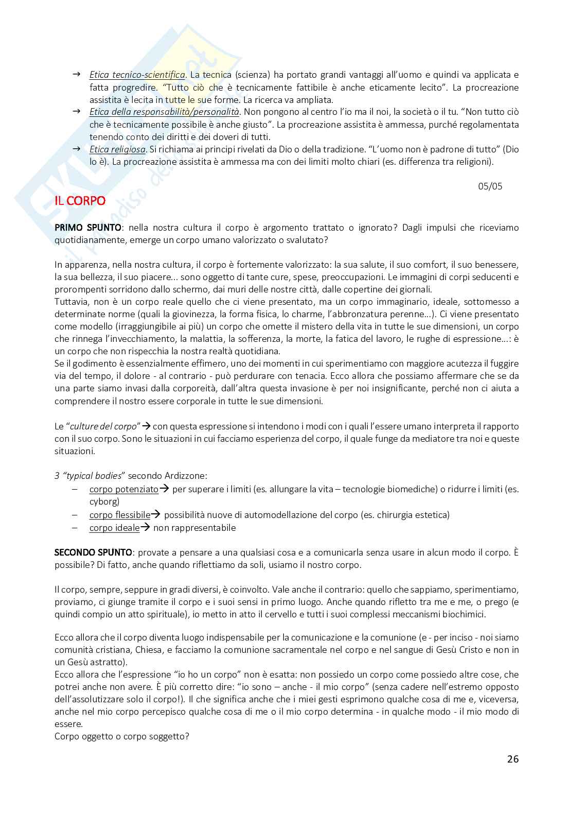Appunti Teologia 3 per frequentanti Pag. 26