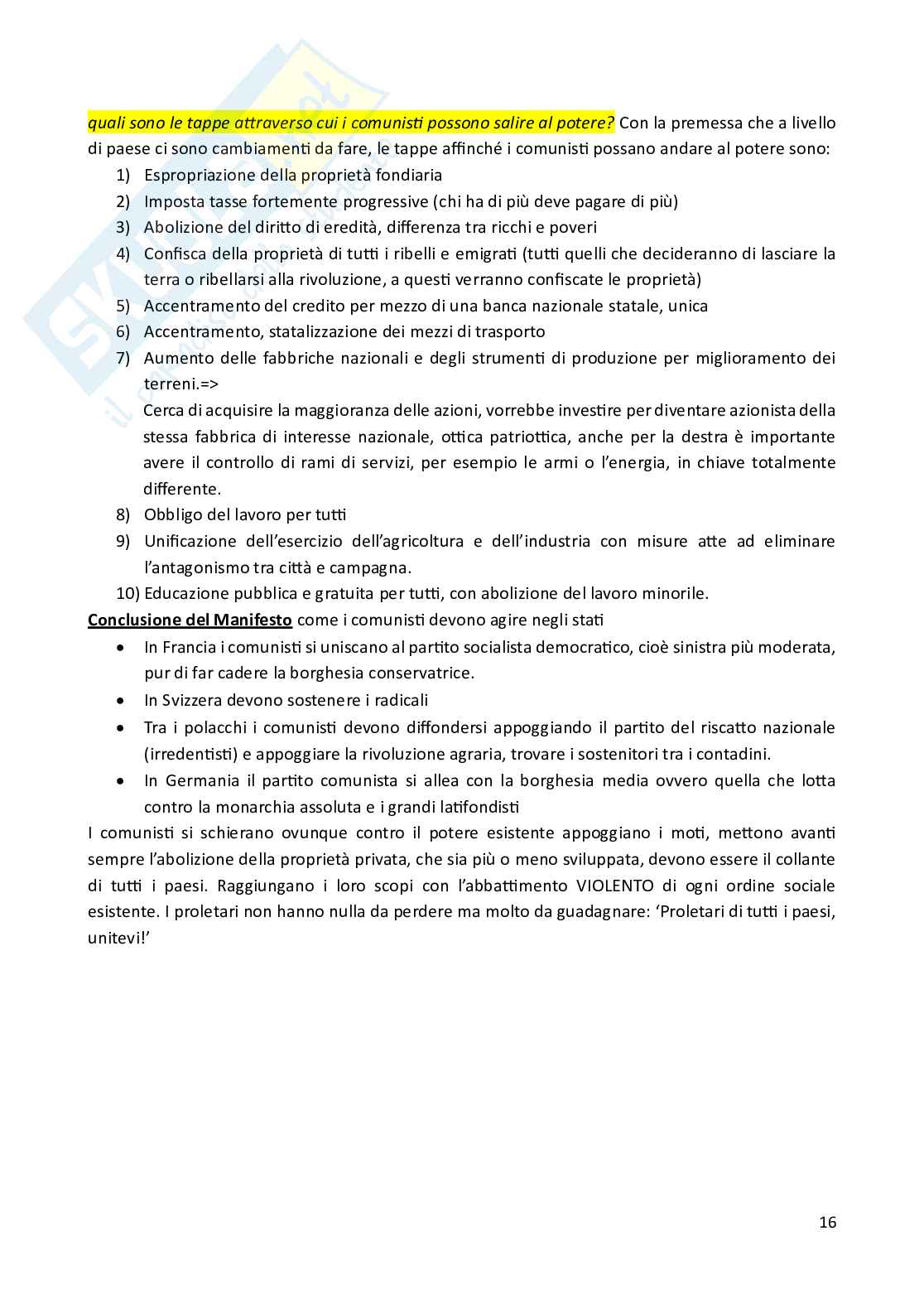 Filosofia dopo il pensiero di Hegel Pag. 16