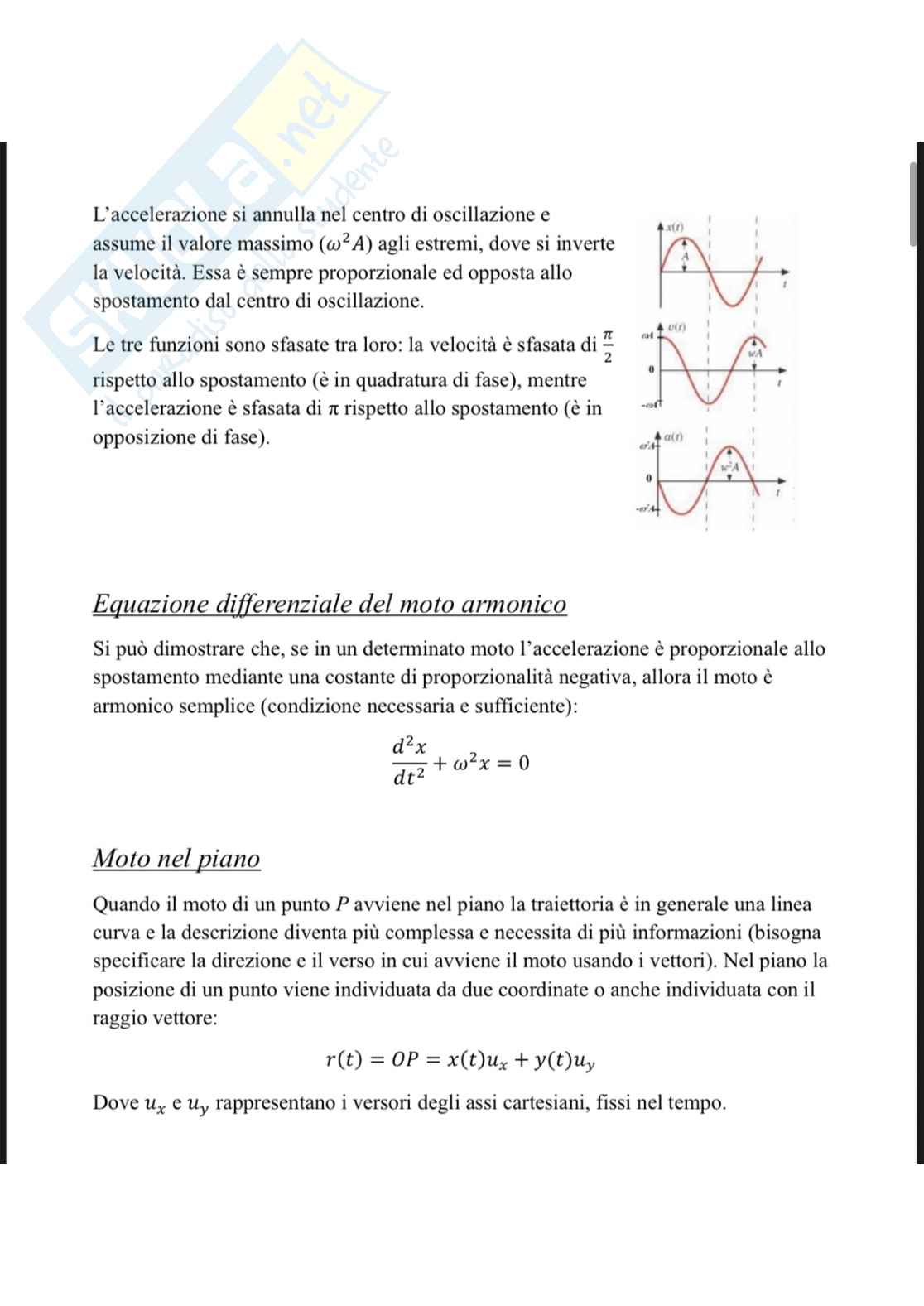 Appunti Fisica 1 Pag. 6