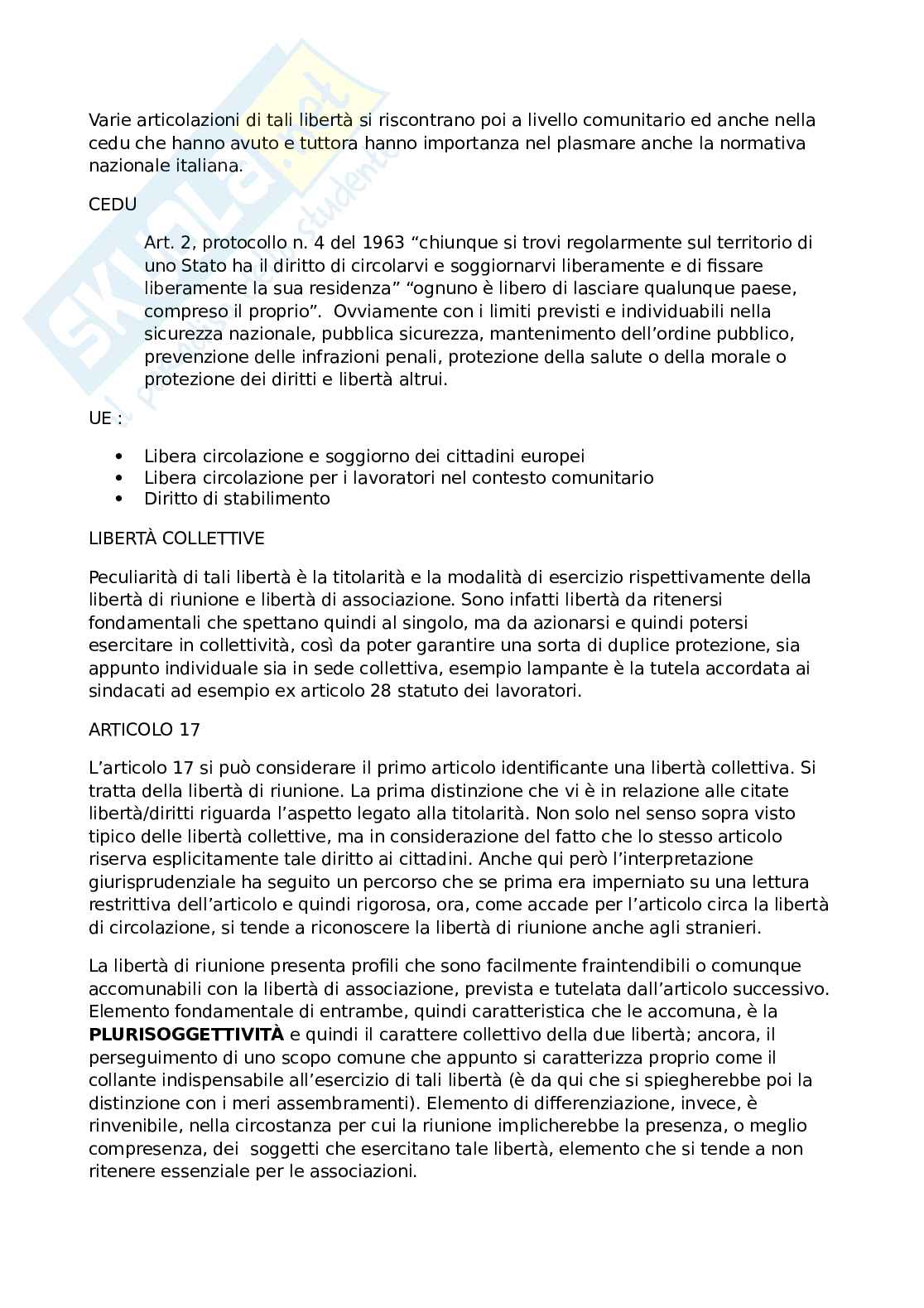 Diritti fondamentali Pag. 11