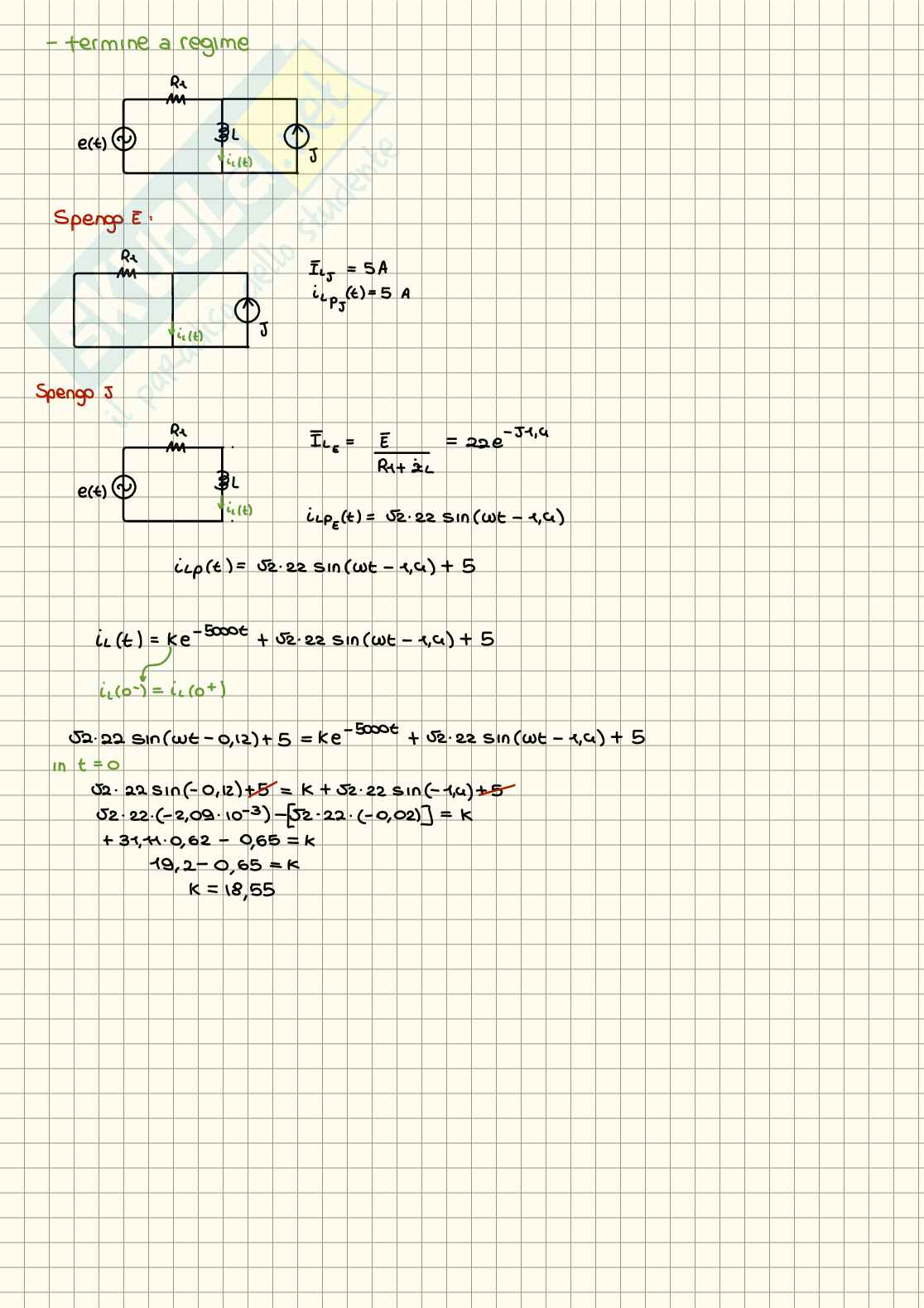 Esercizi vari per esame Elettrotecnica Pag. 11