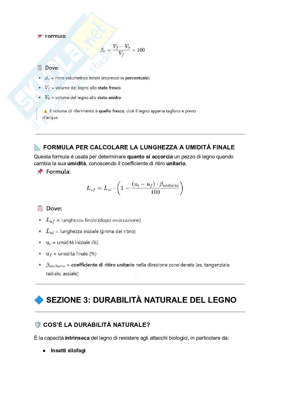 Tecnologie del legno  Pag. 11