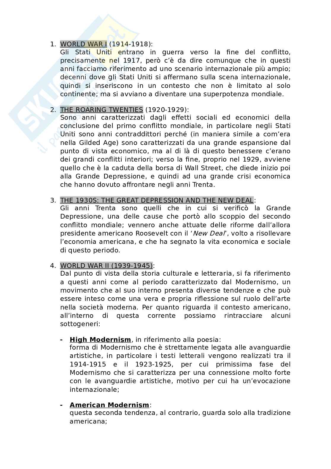Appunti di Letteratura anglo-americana II Pag. 26