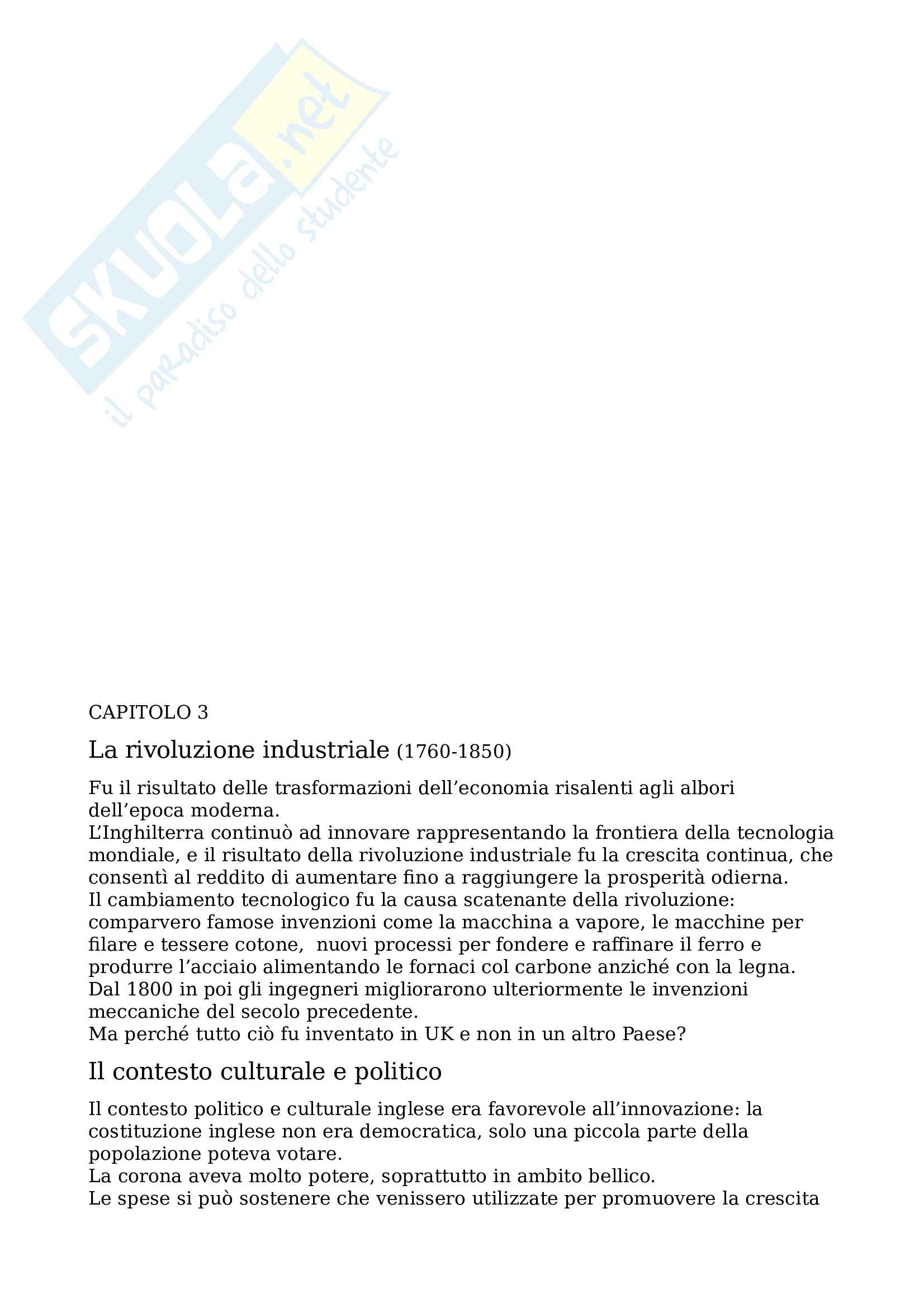 Riassunti Storia economica (prof. Conte) Pag. 16
