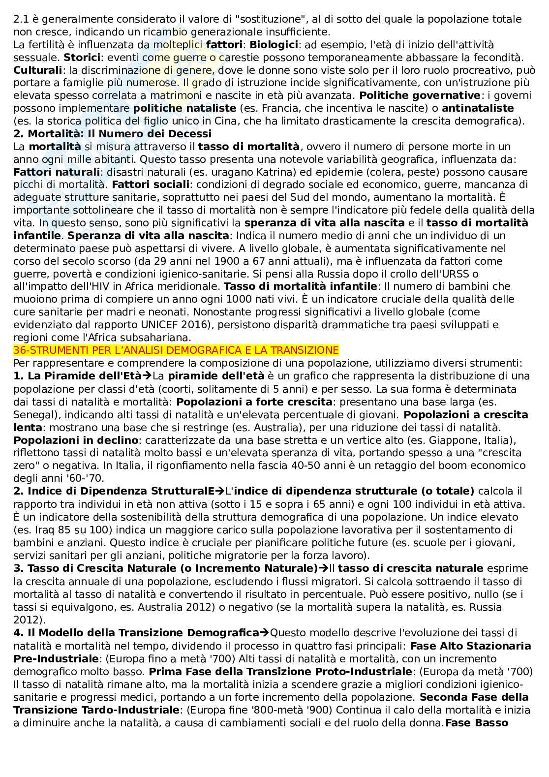 Appunti di lezione Geografia umana Pag. 11
