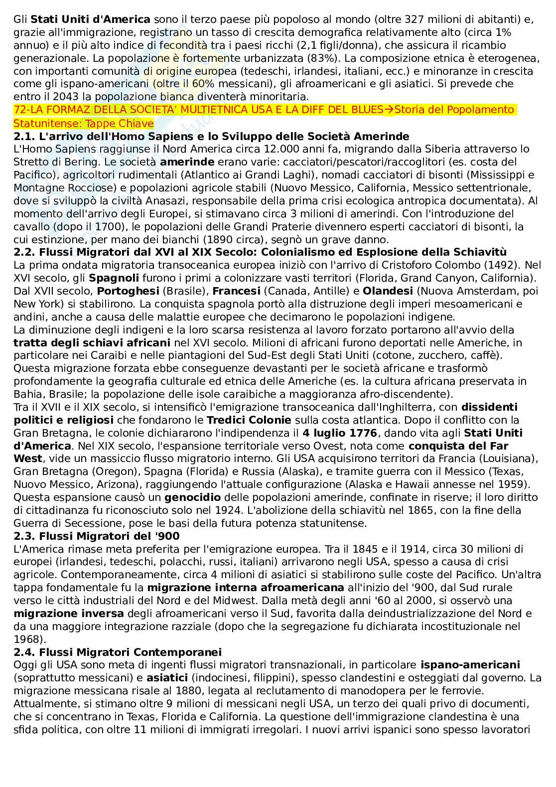 Appunti di lezione Geografia umana Pag. 26