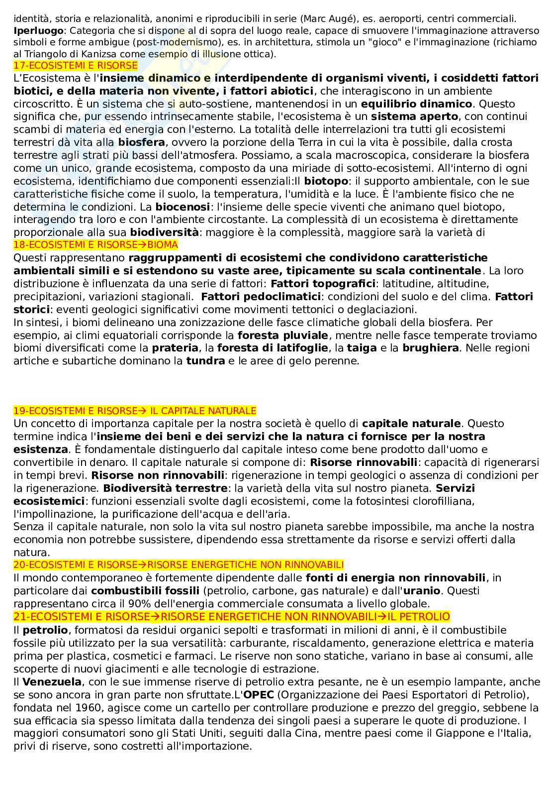 Appunti di lezione Geografia umana Pag. 6