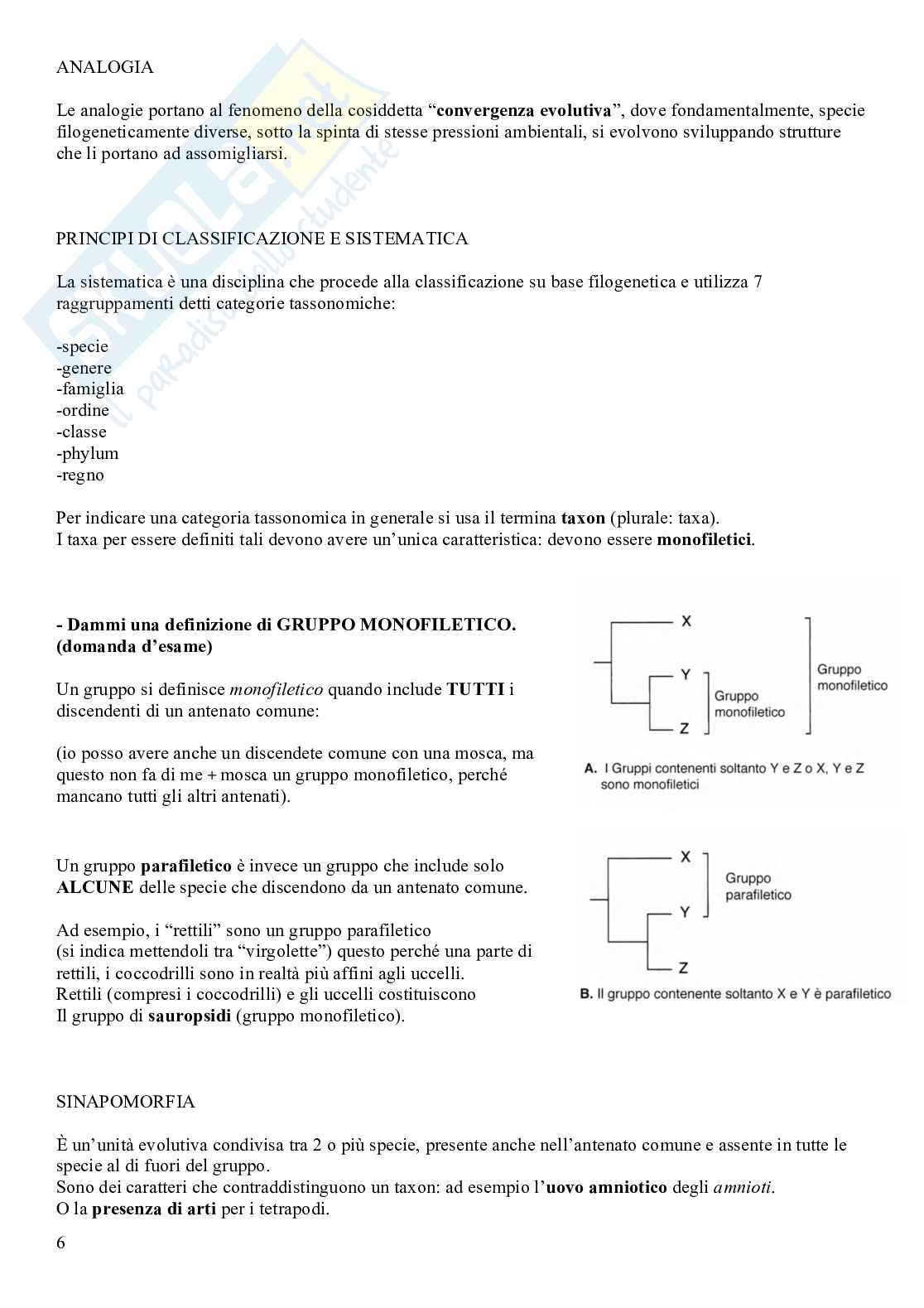 Anatomia comparata Pag. 6