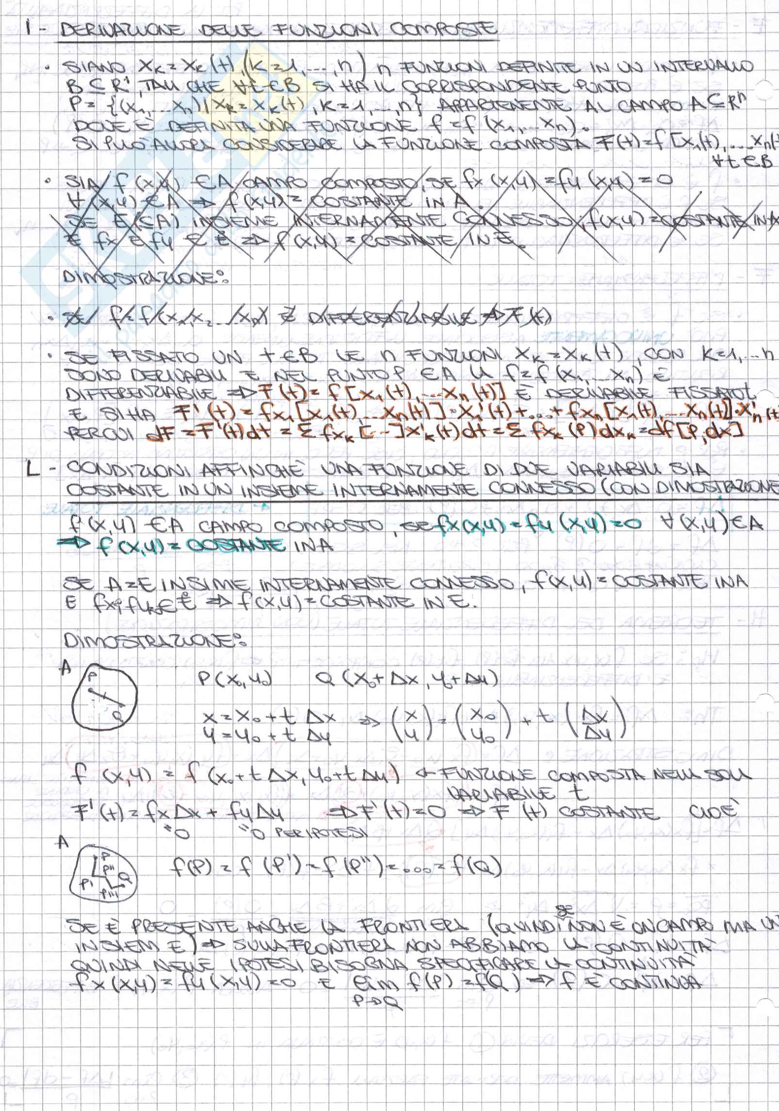 Appunti di Analisi matematica I - prof. Germano/Martinelli Pag. 16