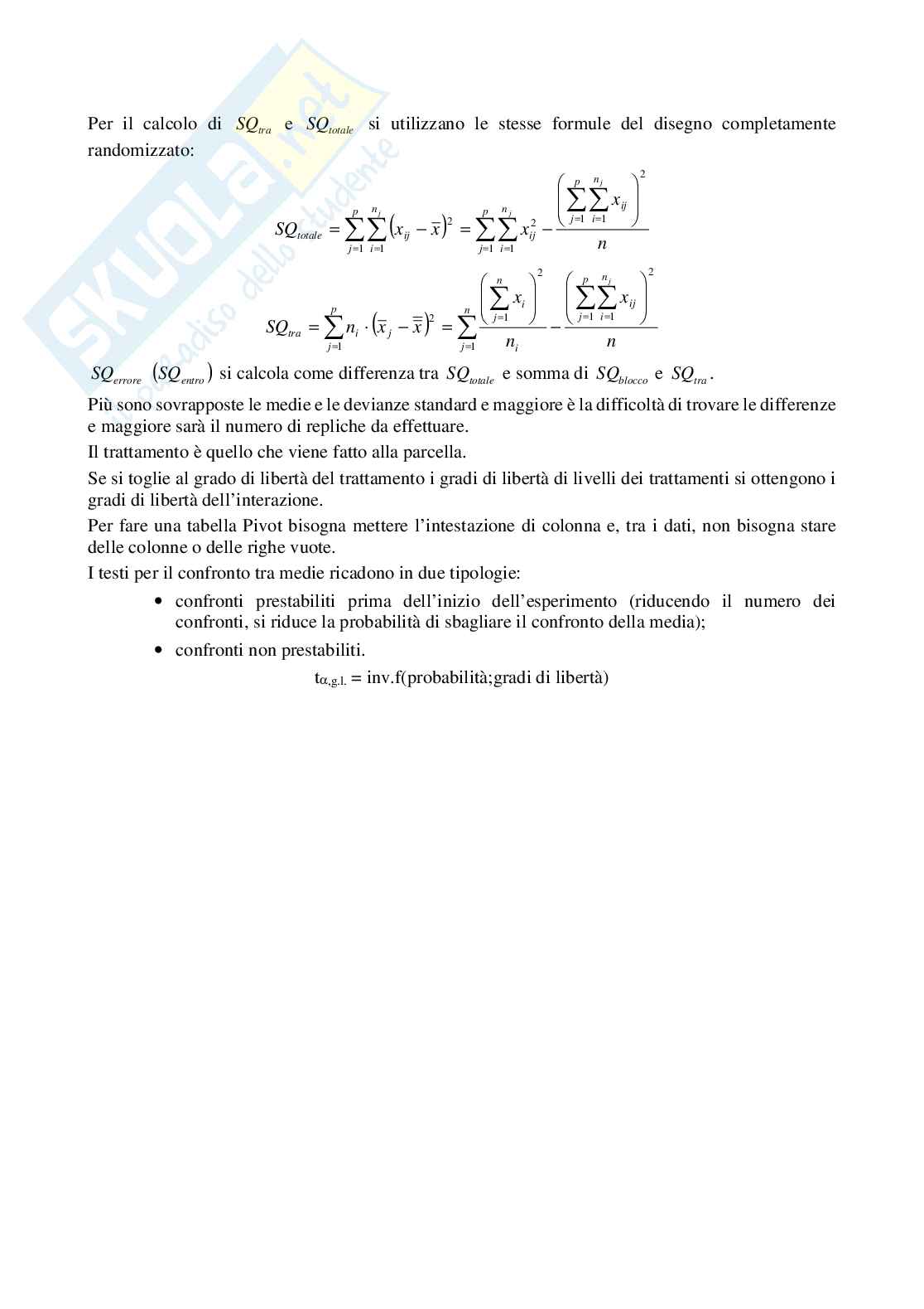 Agronomia del territorio Pag. 6