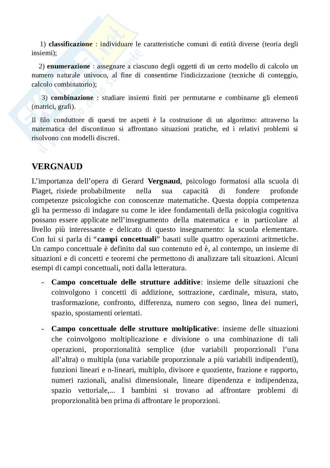 Appunti di Didattica della matematica Pag. 6