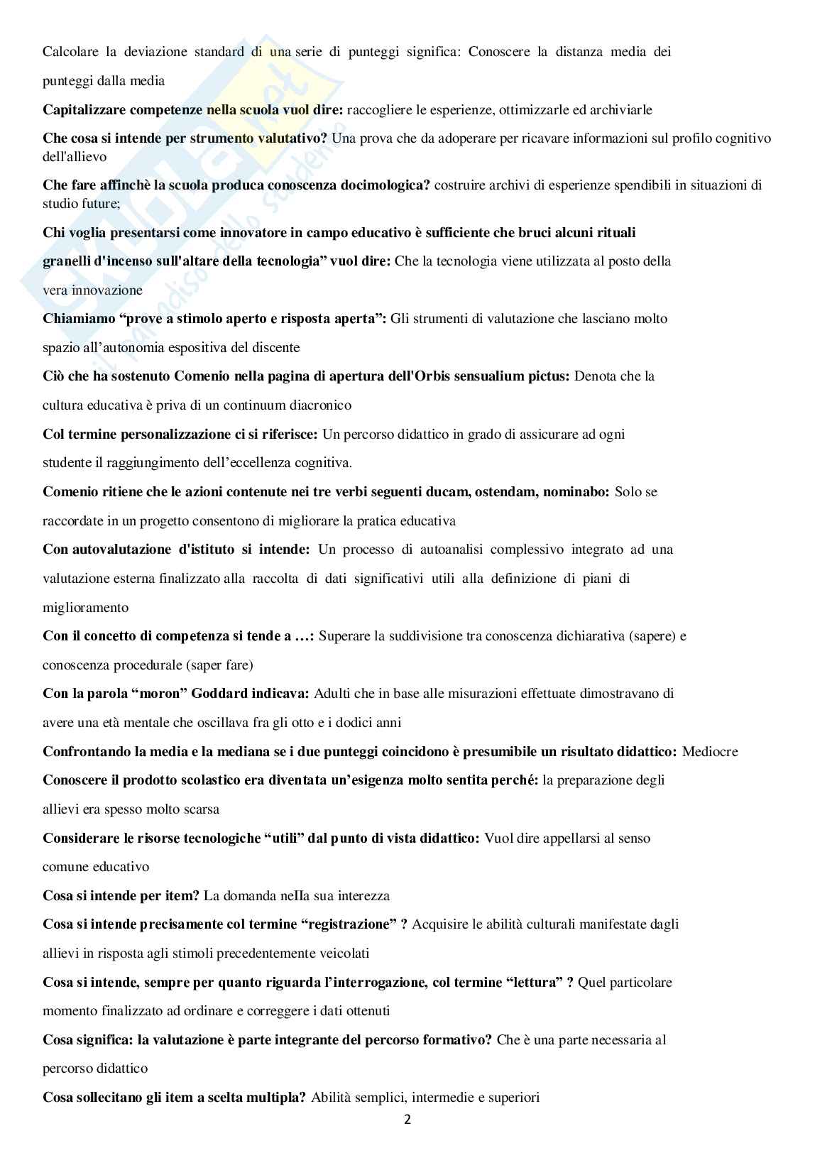 Docimologia  Pag. 2
