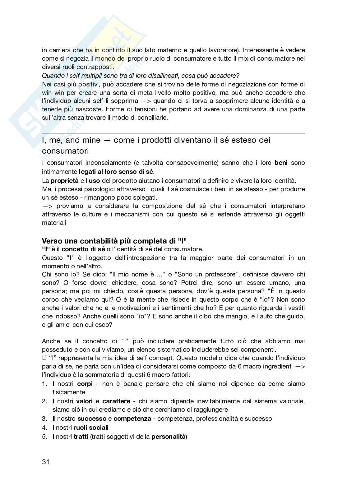 Riassunto esame Analisi del comportamento d'acquisto, Prof. Romani Simona, libro consigliato  Qualitative consumer and marketing research, Belk, Fischer, Kozinets Pag. 31