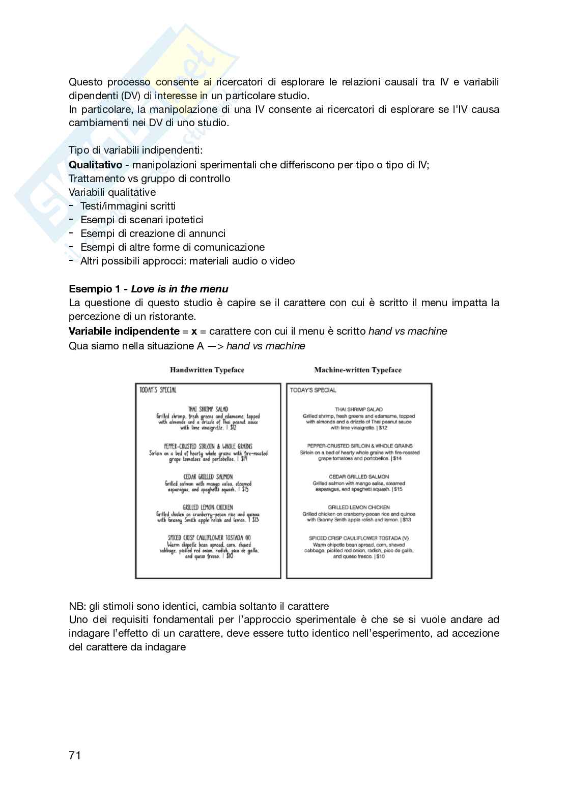 Riassunto esame Analisi del comportamento d'acquisto, Prof. Romani Simona, libro consigliato  Qualitative consumer and marketing research, Belk, Fischer, Kozinets Pag. 71