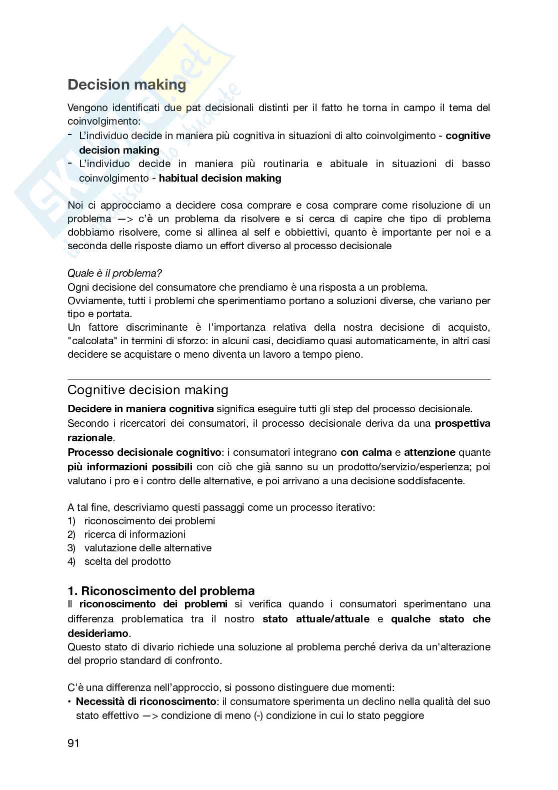 Riassunto esame Analisi del comportamento d'acquisto, Prof. Romani Simona, libro consigliato  Qualitative consumer and marketing research, Belk, Fischer, Kozinets Pag. 91