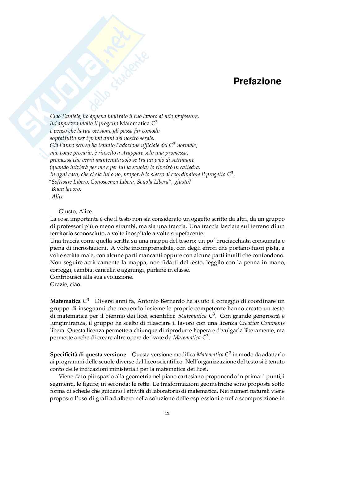 Matematica dolce - Volume 1 - Edizione 2018 Pag. 11