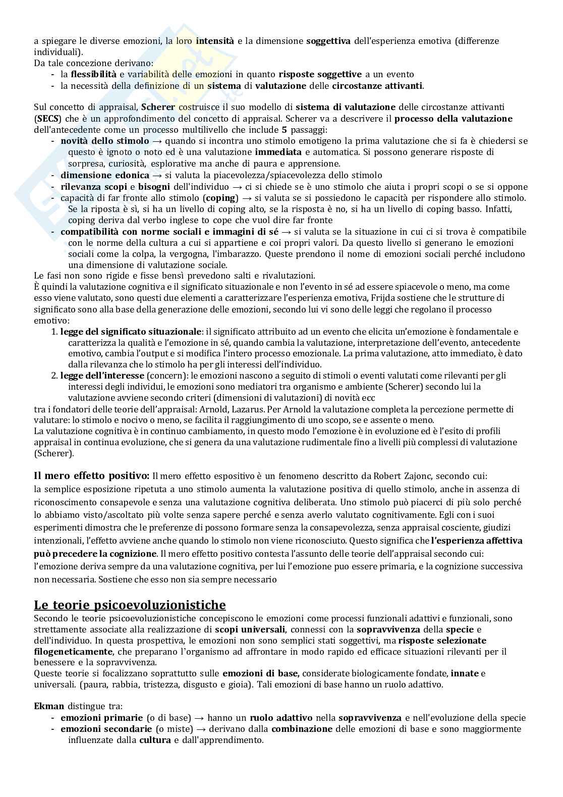 Modulo 1: emozioni Pag. 16