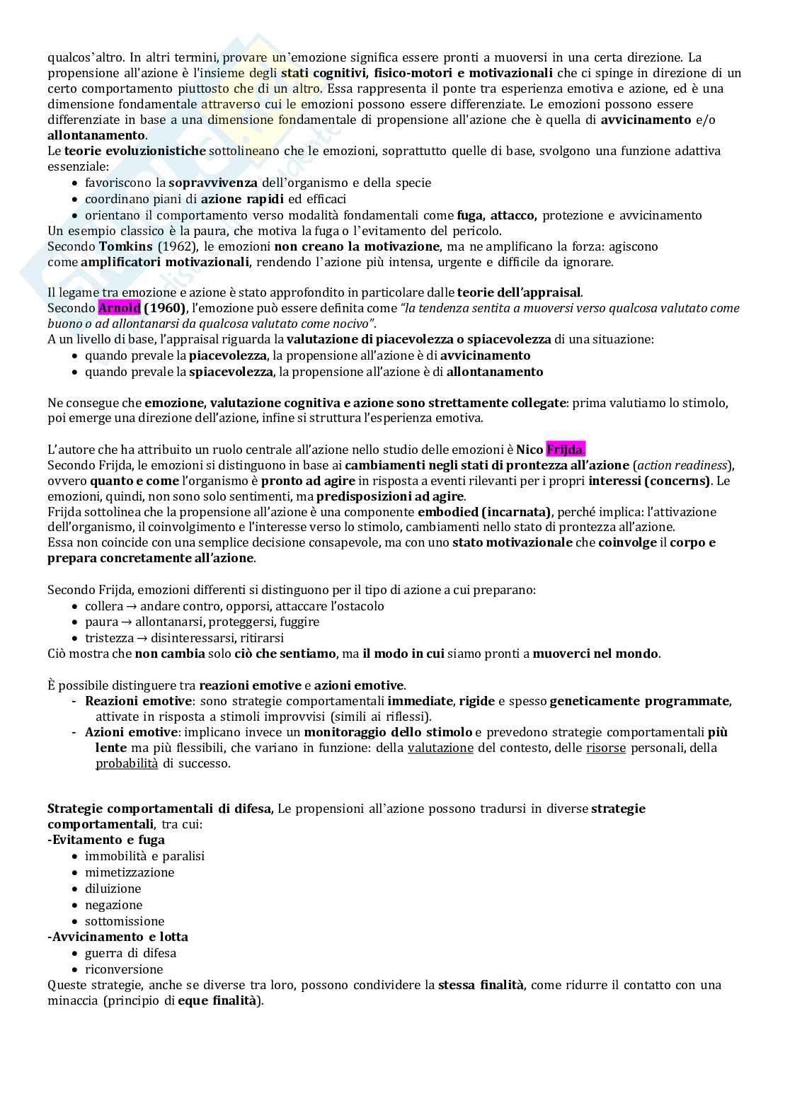 Modulo 1: emozioni Pag. 6