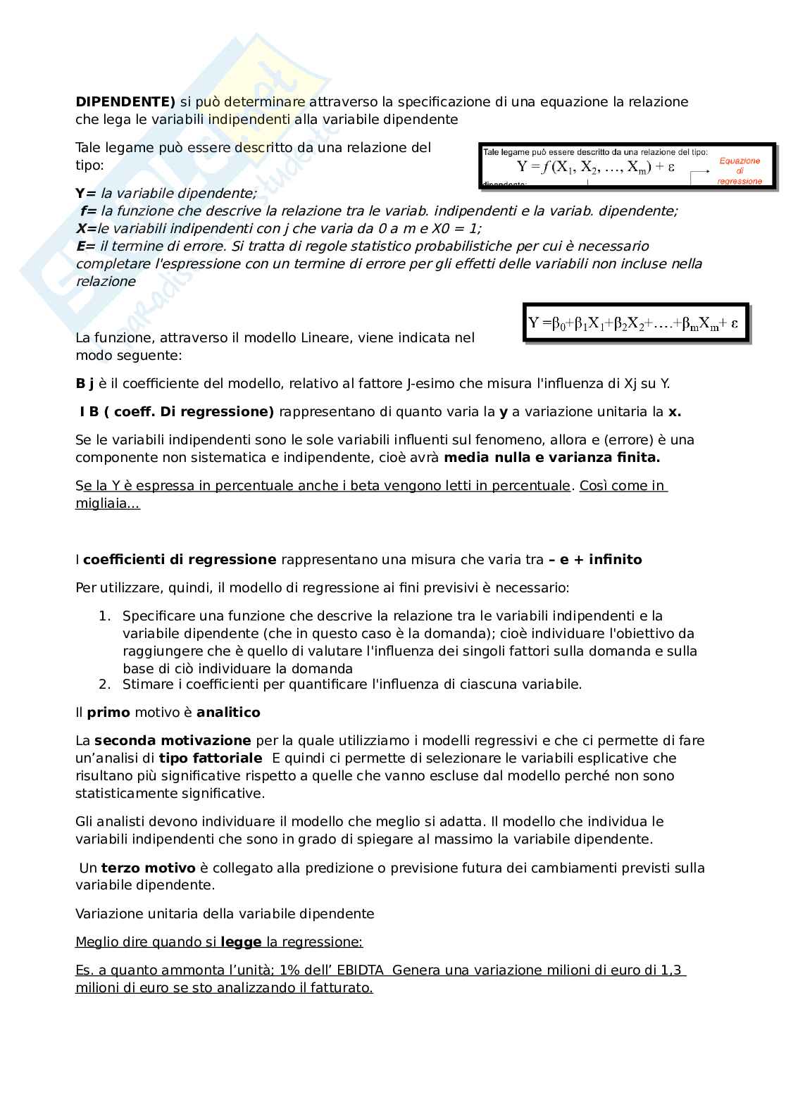Appunti statistica per il bussiness Pag. 16