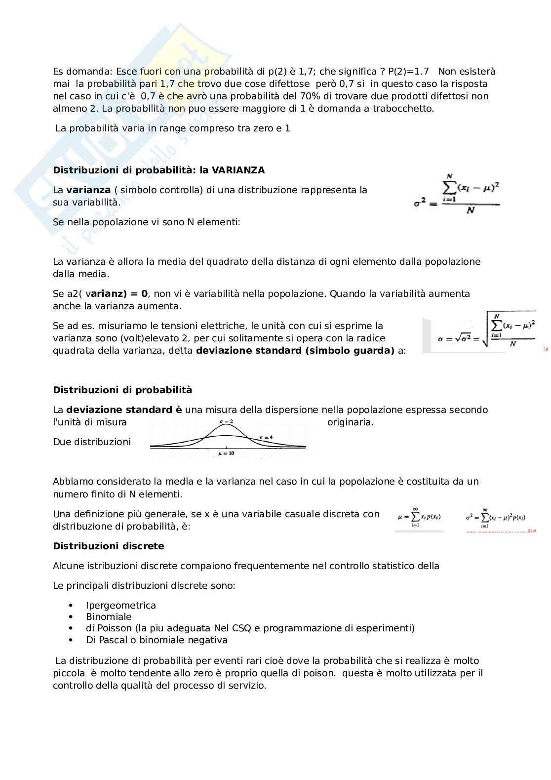 Appunti statistica per il bussiness Pag. 41