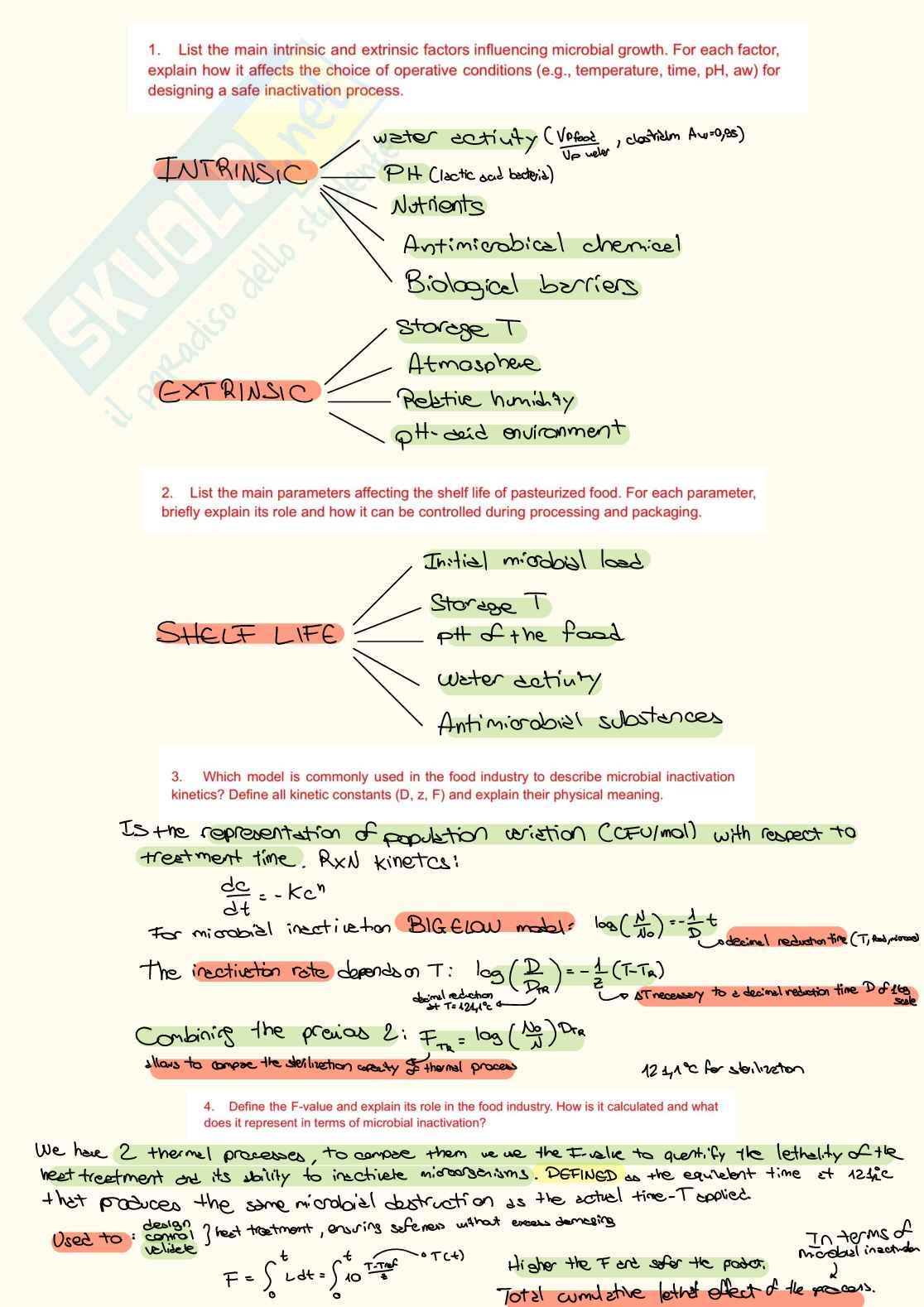 Schemi Food and bioprocess technologies Pag. 1