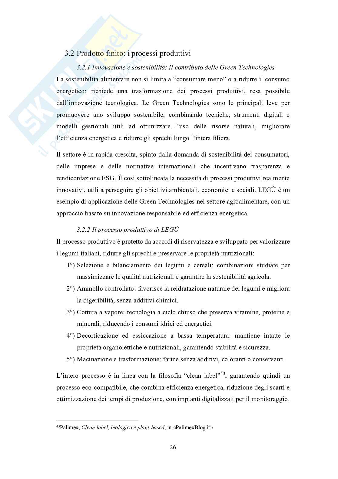 Strategia e ruolo perseguito da ITineri S.r.l. - LEGÙ nella sostenibilità delle materie prime, del prodotto finito e del packaging Pag. 31