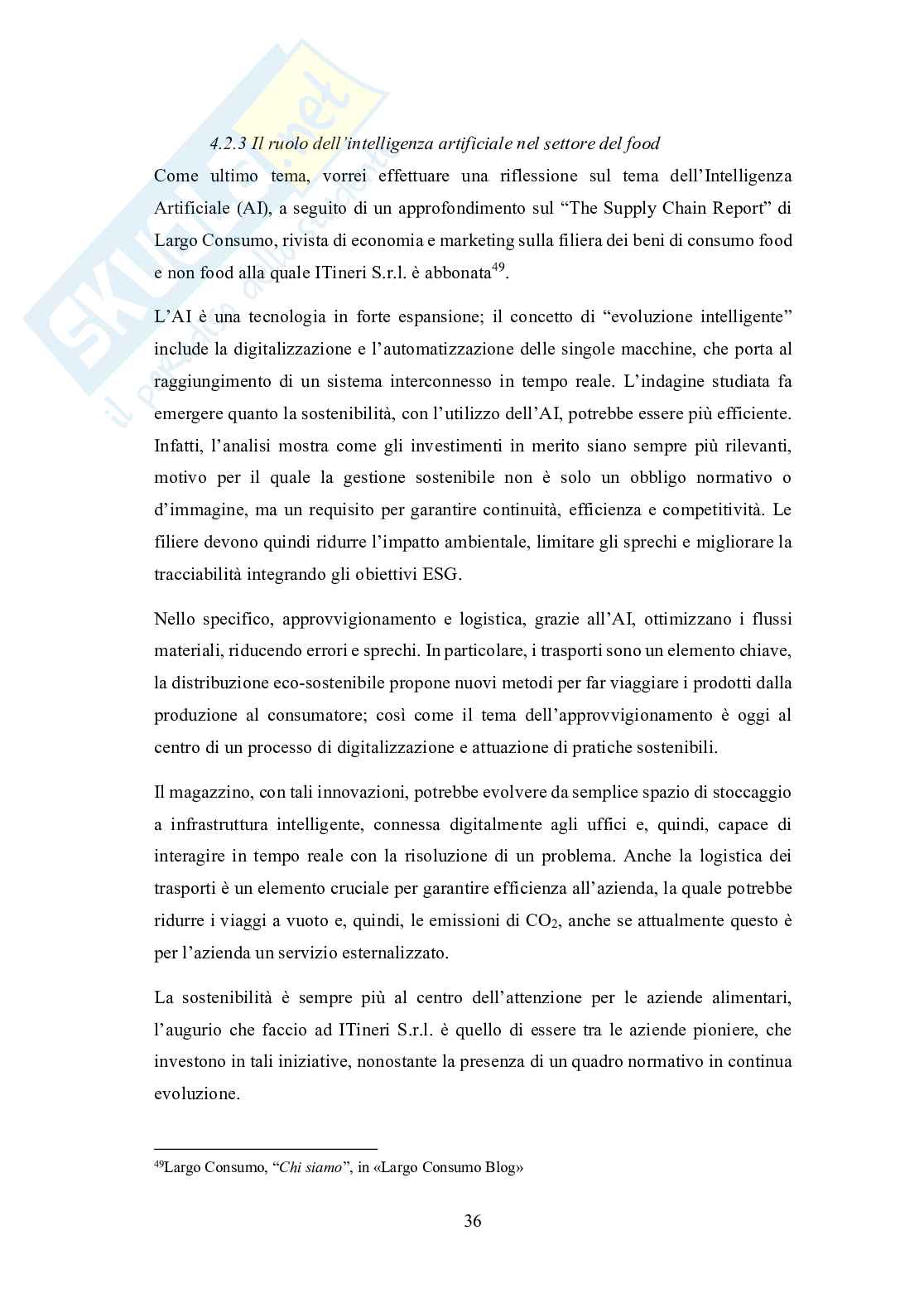 Strategia e ruolo perseguito da ITineri S.r.l. - LEGÙ nella sostenibilità delle materie prime, del prodotto finito e del packaging Pag. 41