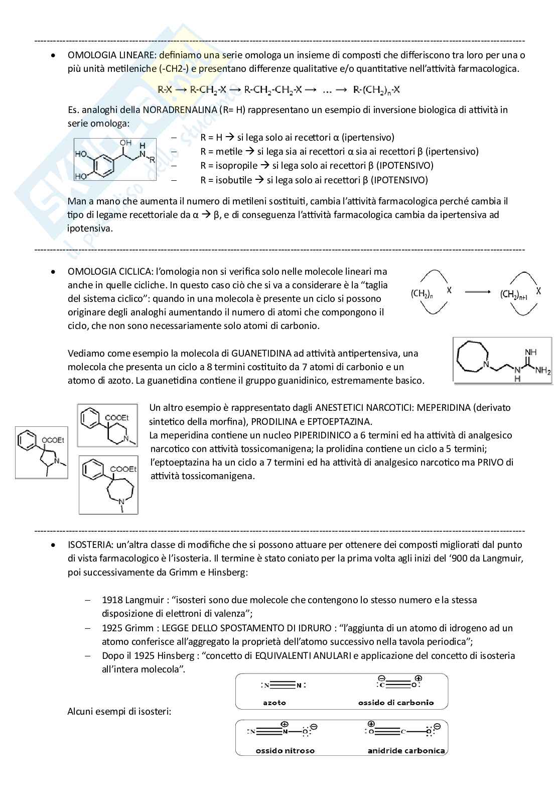 Chimica farmaceutica I Pag. 31