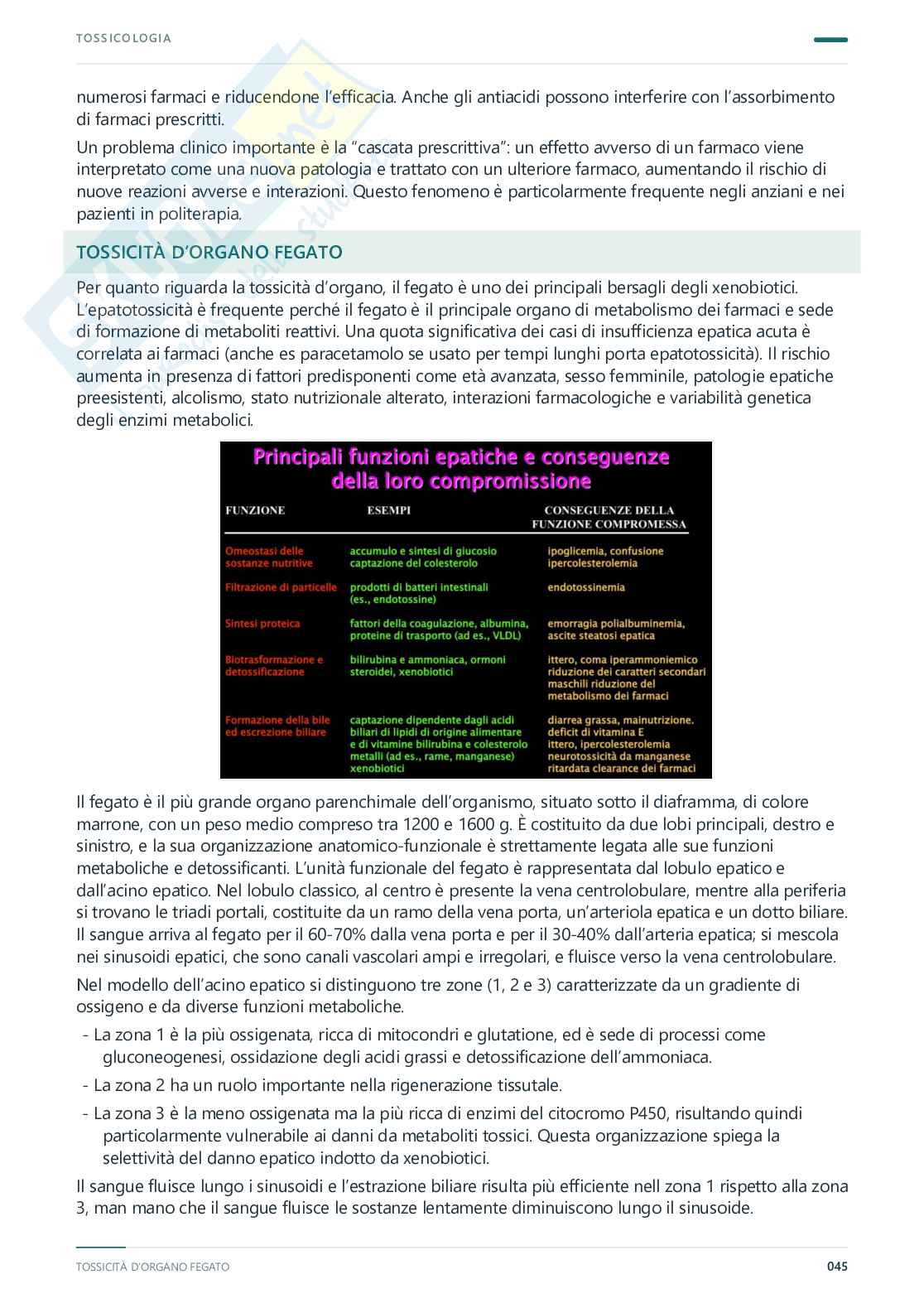 Tossicologia - Appunti completi, 2025/2026 Pag. 46