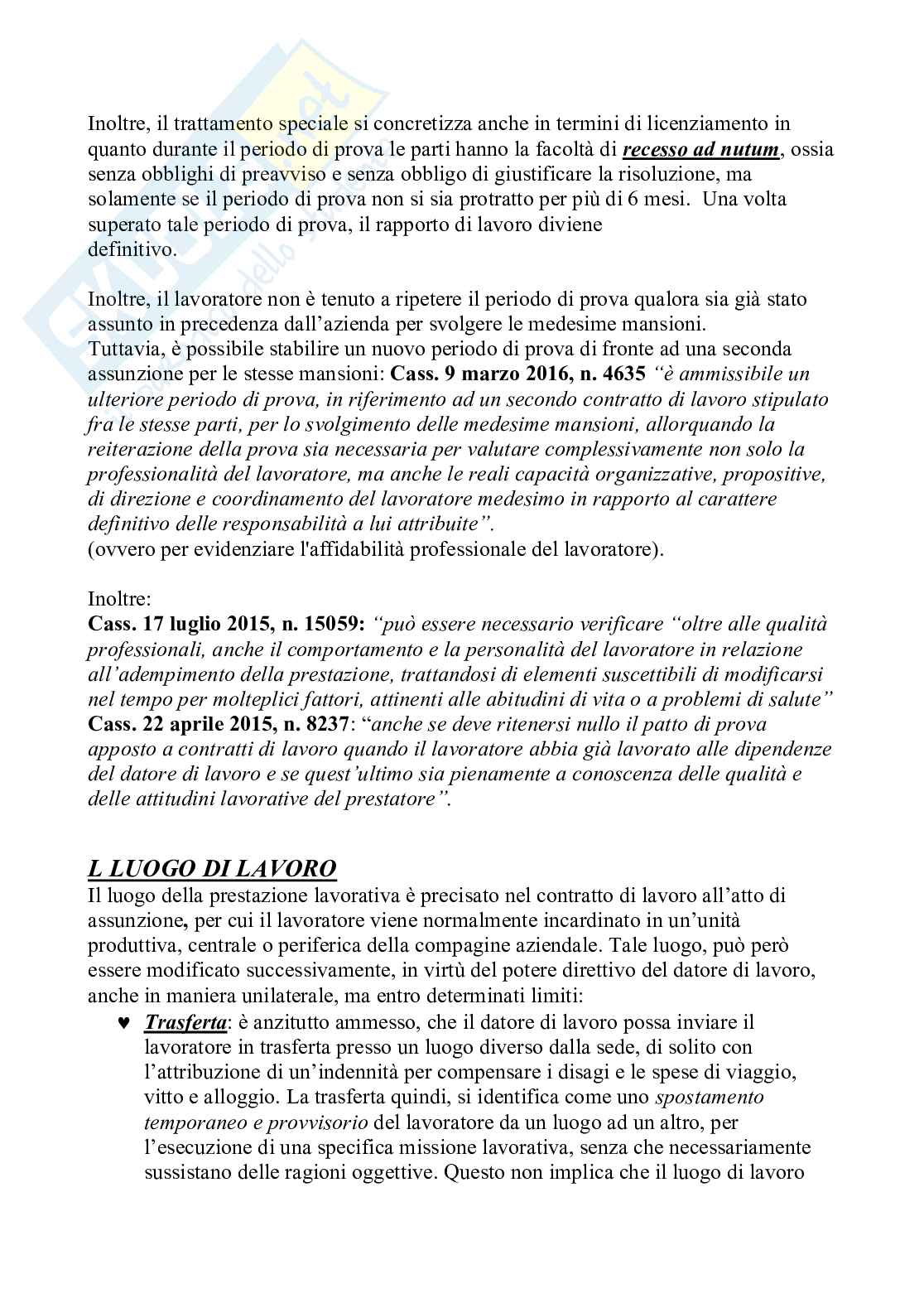 Prima parte esame Diritto del lavoro Pag. 31
