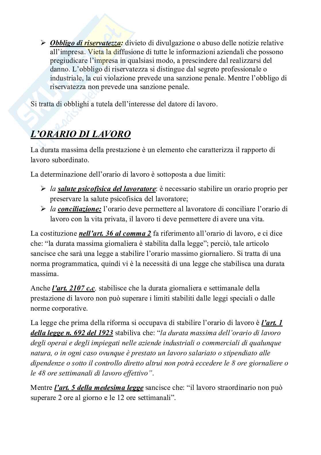 Prima parte esame Diritto del lavoro Pag. 41
