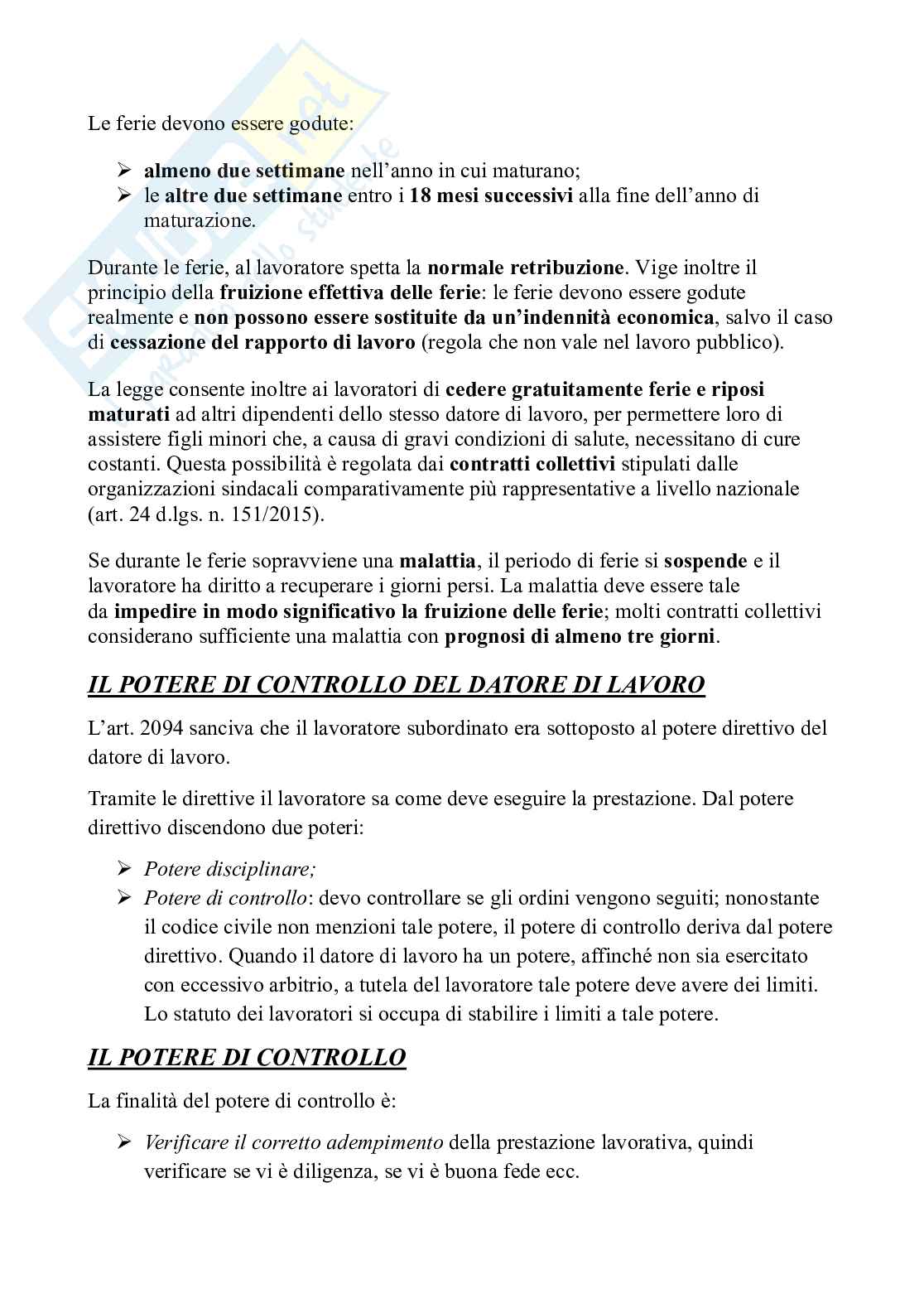 Prima parte esame Diritto del lavoro Pag. 46