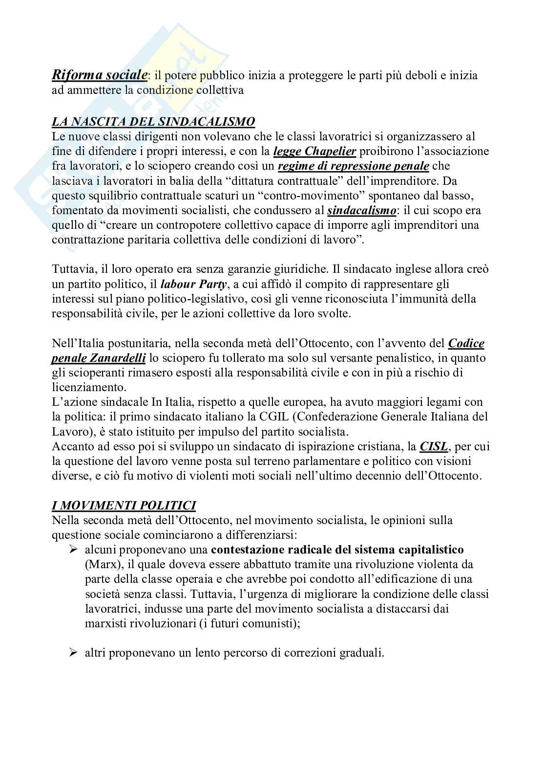 Prima parte esame Diritto del lavoro Pag. 6