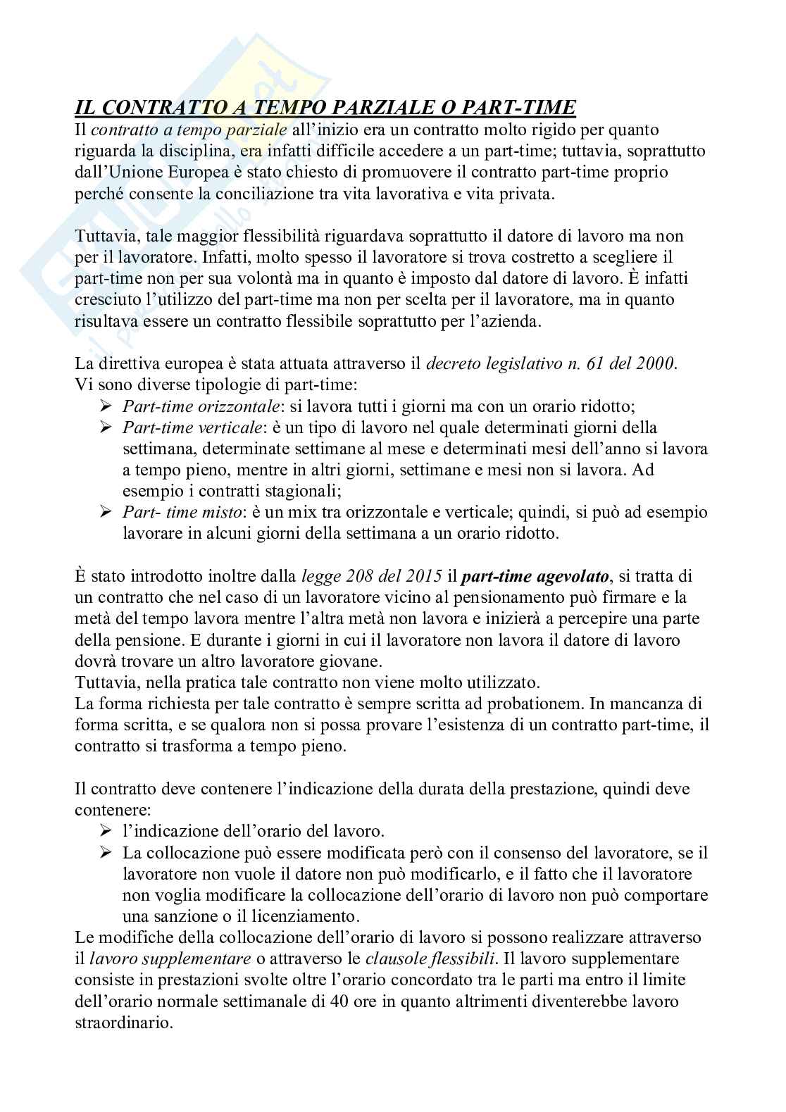 Prima parte esame Diritto del lavoro Pag. 76
