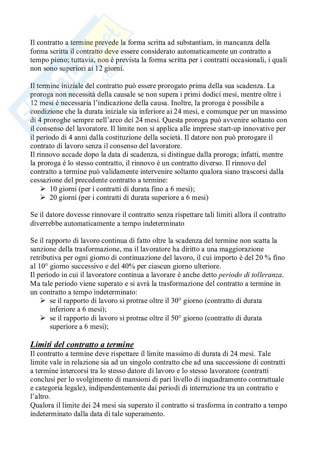 Prima parte esame Diritto del lavoro Pag. 81