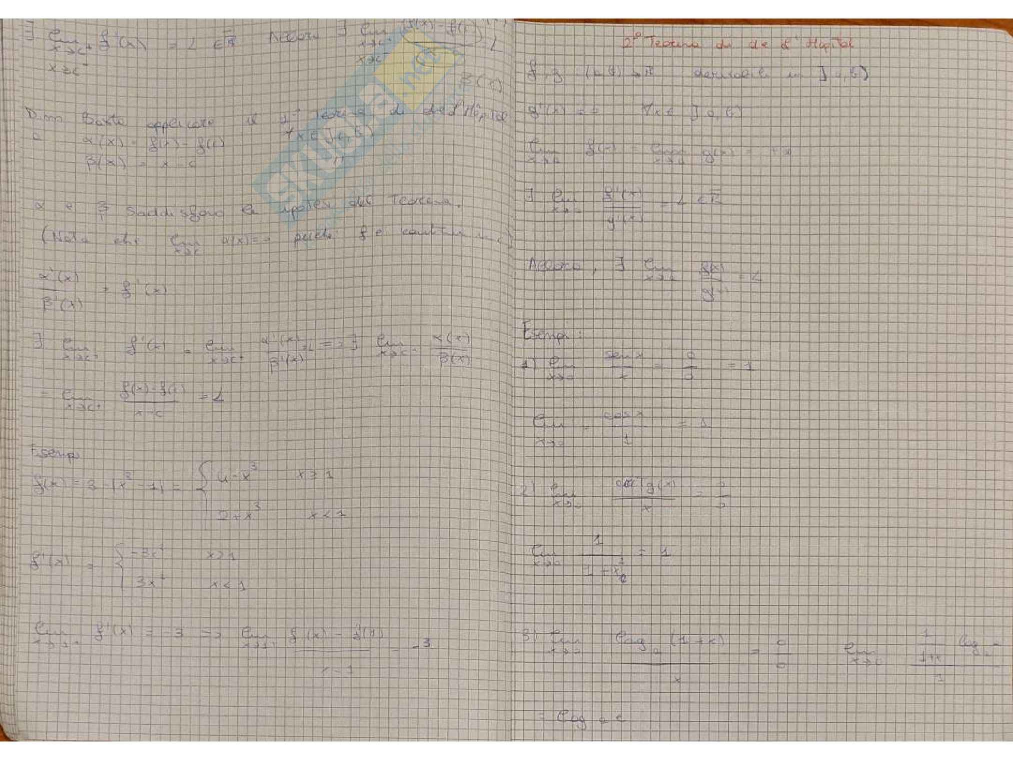 Appunti Analisi matematica 1 - parte 3 Pag. 36