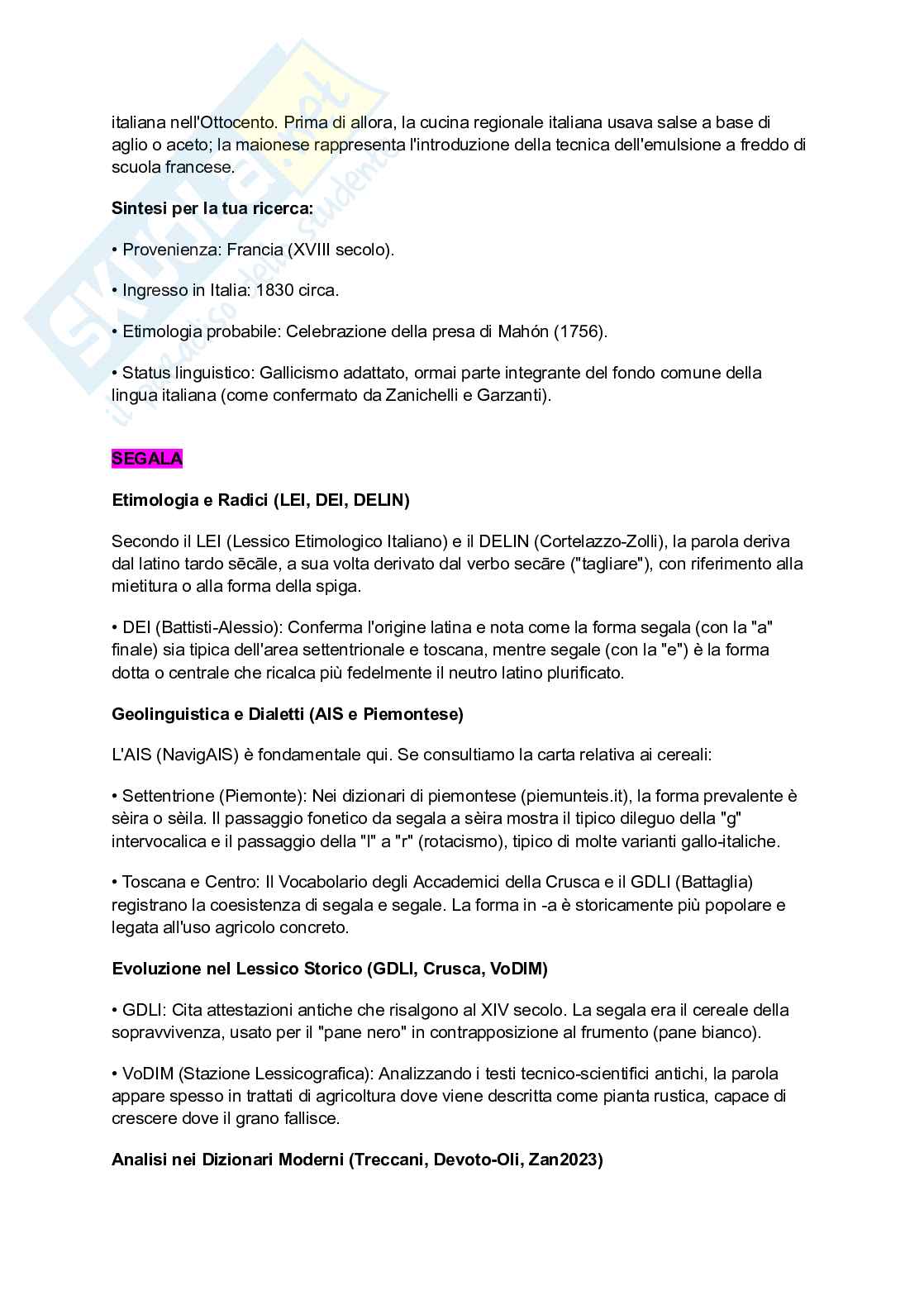 Analisi parole  Pag. 2