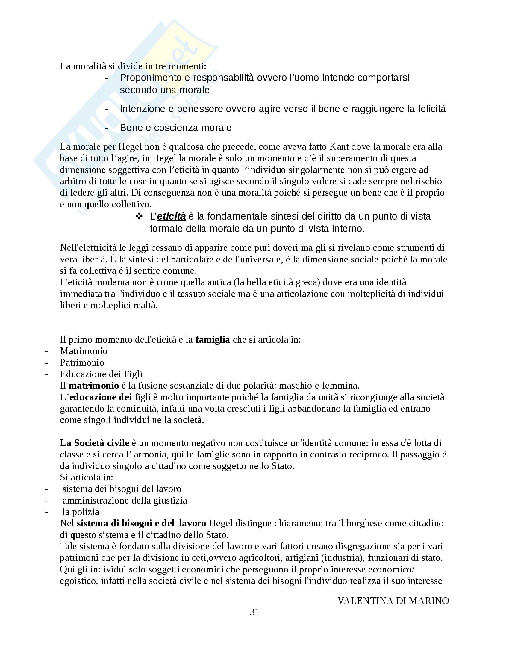 Storia della filosofia Pag. 31