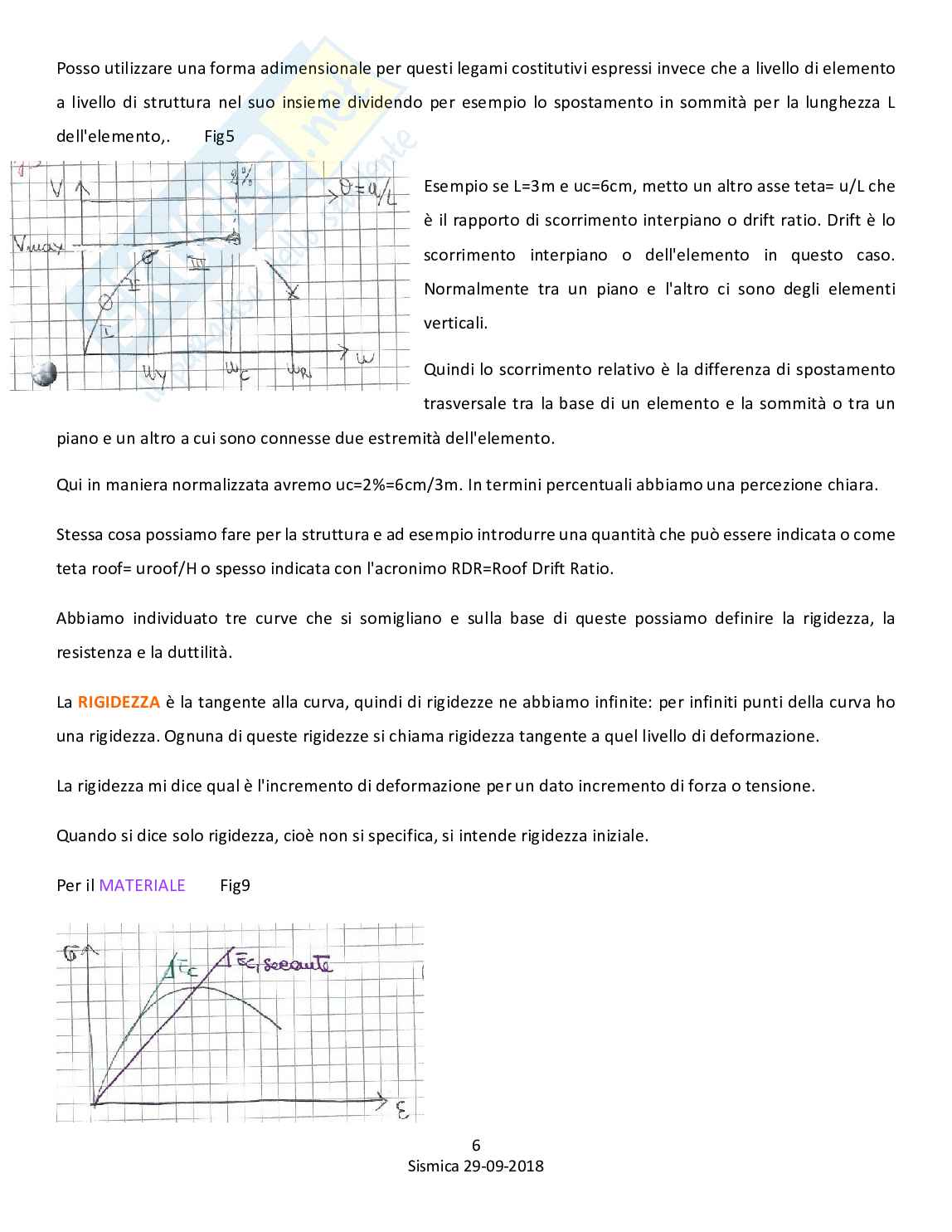 Appunti corso di Costruzioni in zona sismica - parte 1 Pag. 6