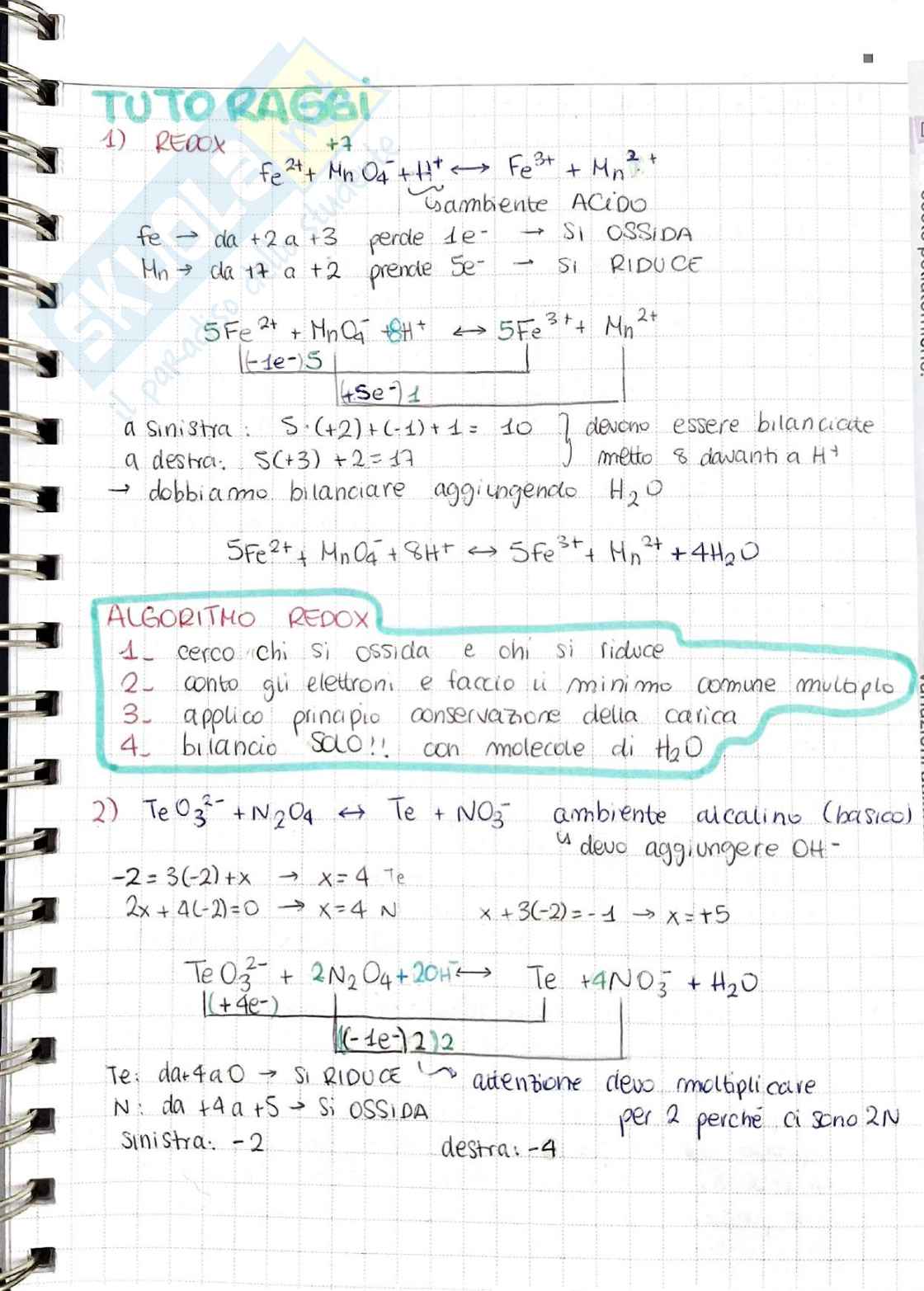 Esercizi tutoraggio Chimica generale  Pag. 1